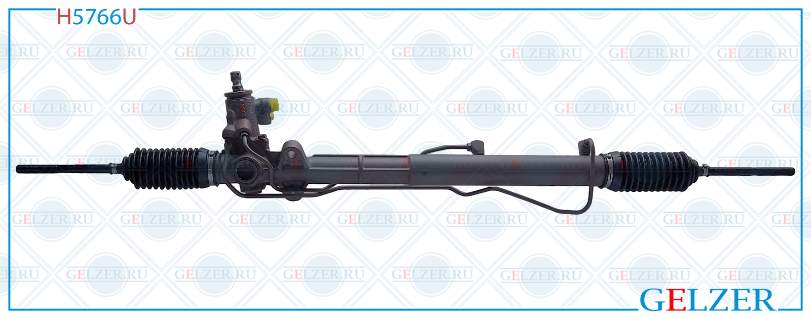 Рейка рулевая Mitsubishi Eclipse 2002-2005, Mitsubishi Galant v 1992-1996, Mitsubishi Galant VI 1996 - GELZER H5766U