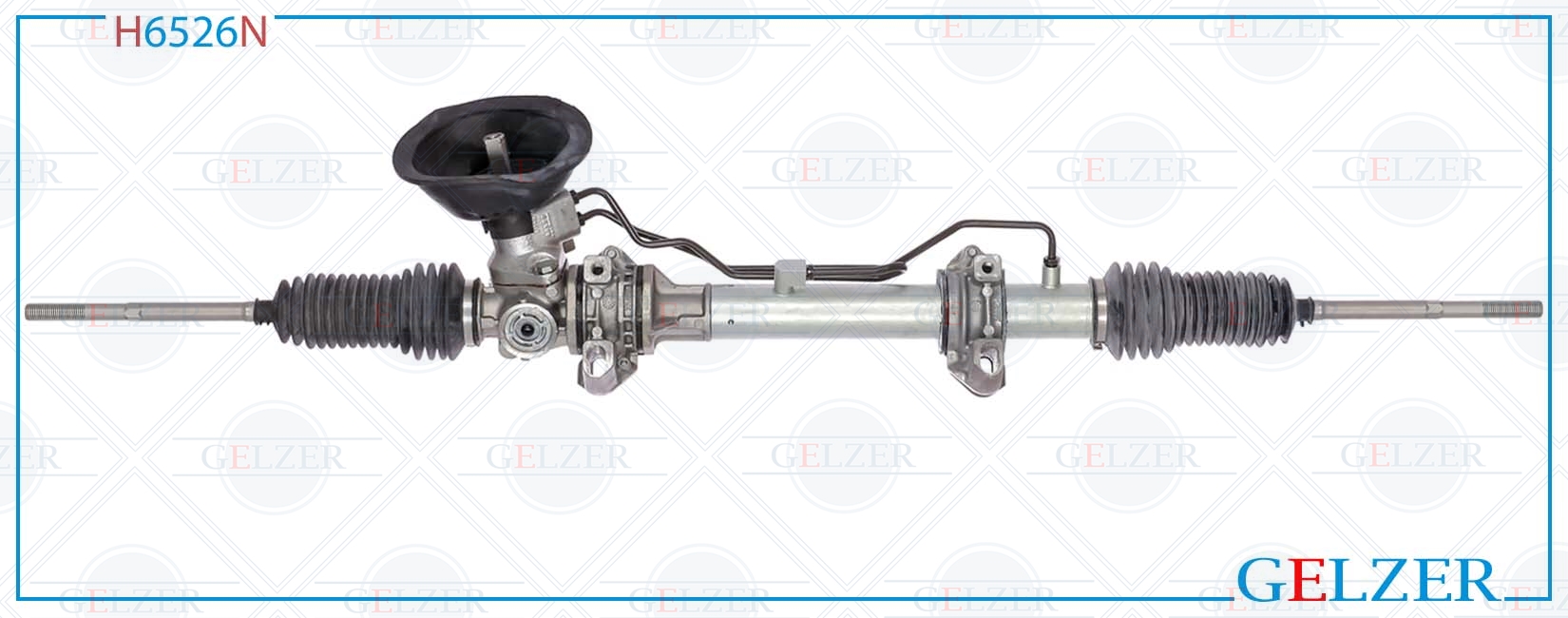 Рулевой механизм Renault Megane i (ba0/1_, ea0/1_, la0/1_, da0/1_, ka0/1_) 1996-2003, Renault Megane Scenic i (ja0/1_) 1996-2001, Renault Scenic i (ja0/1) 1999-2003 - GELZER H6526N