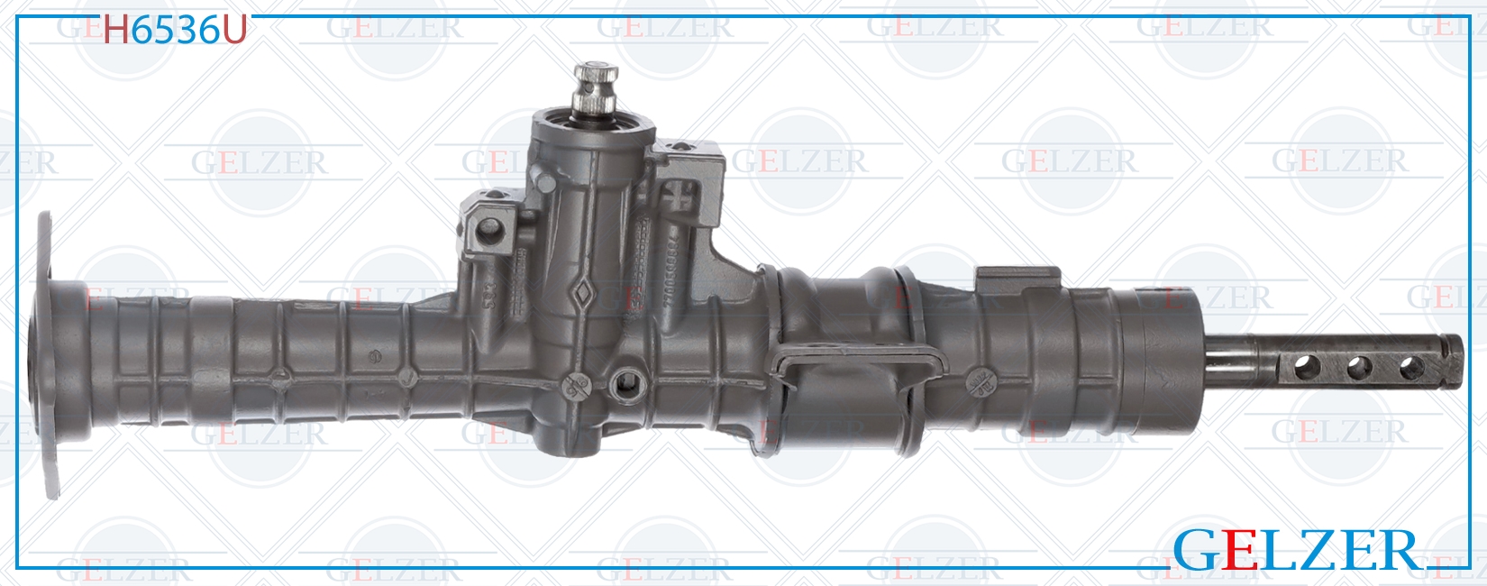 Рейка рулевая Renault 21 1989-1994, Renault 21 1986-1994 - GELZER H6536U