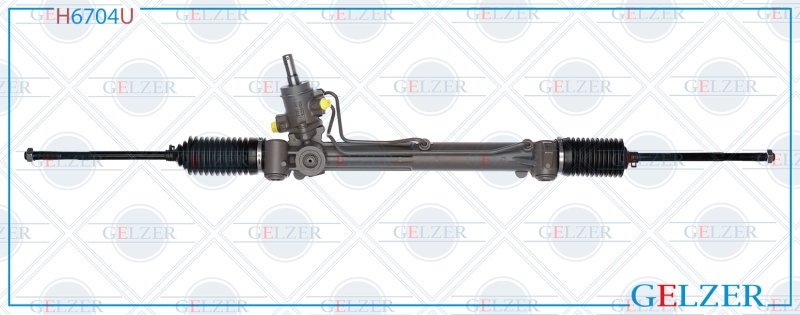 Рулевой механизм ГУР saab 9-3 2002-, saab 9-3x 2009- (Ориг.восст) - GELZER H6704U