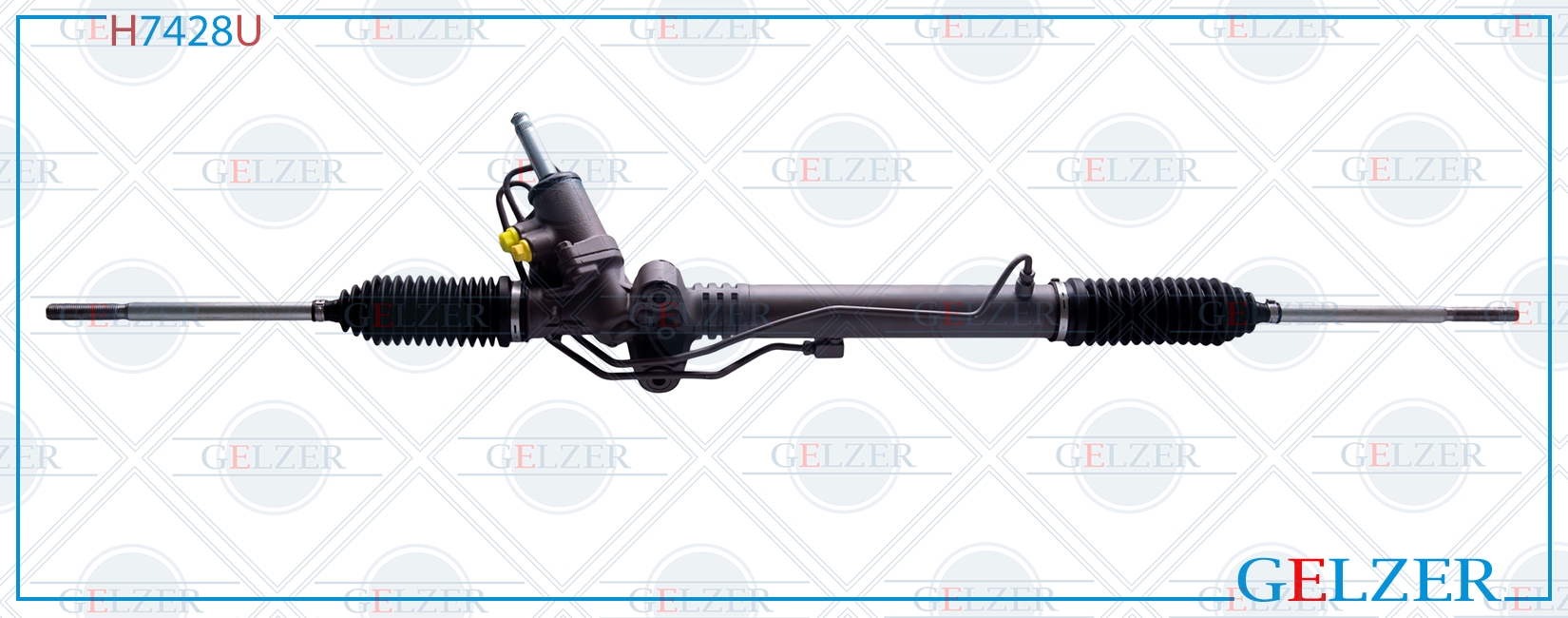 Рулевой механизм ГУР Subaru WRX 2013- (Ориг.восст) - GELZER H7428U