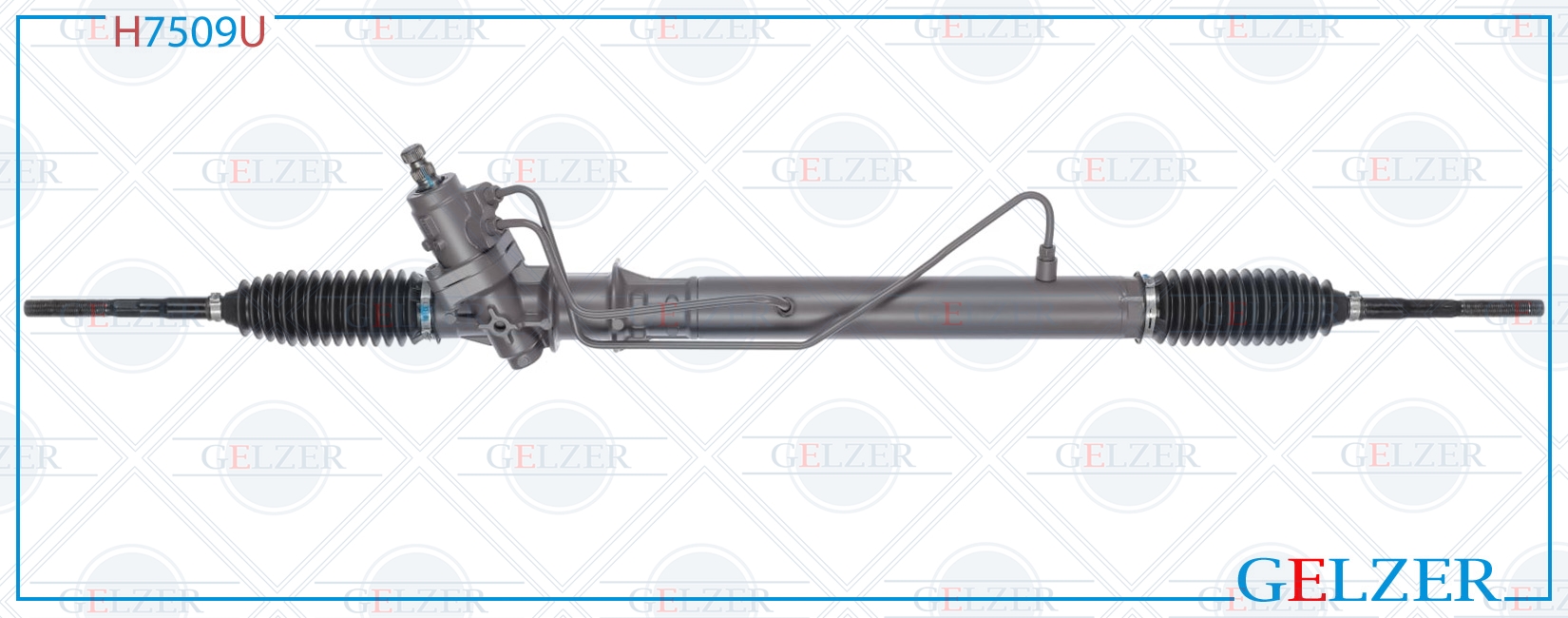 Рейка рулевая Suzuki Vitara / Grand Vitara 1998-2004, Chevrolet Tracker 1998-2004 - GELZER H7509U