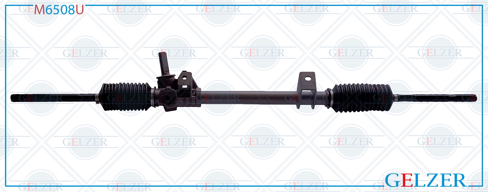 Рулевой механизм мех. Renault Clio 1990-1998 (Ориг.восст) - GELZER M6508U