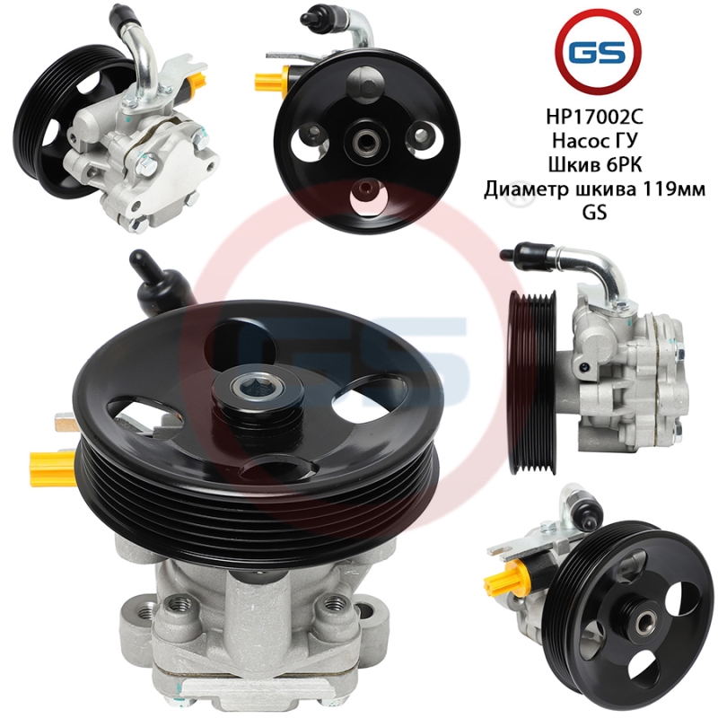 Насос ГУР Hyundai Santa Fe 2006-, Hyundai Santa Fe 2001-2006 - GS HP17002C