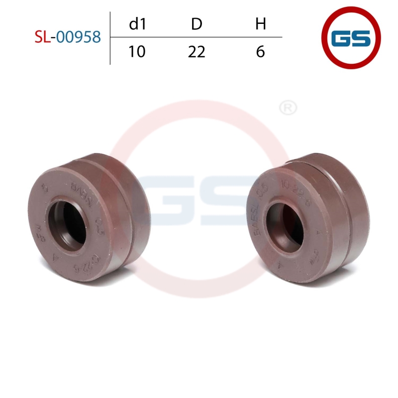 Сальник рулевой рейки 10*22*6 (1pm) - GS SL-00958