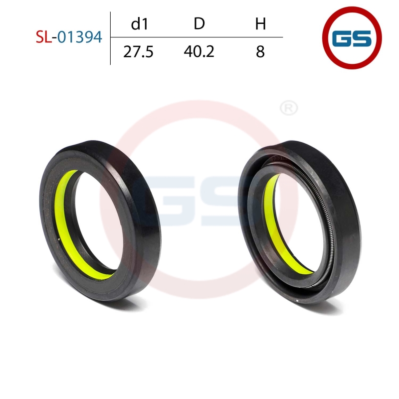 Сальник рулевой рейки 27.5*40.2*8 (7v1) - GS SL-01394