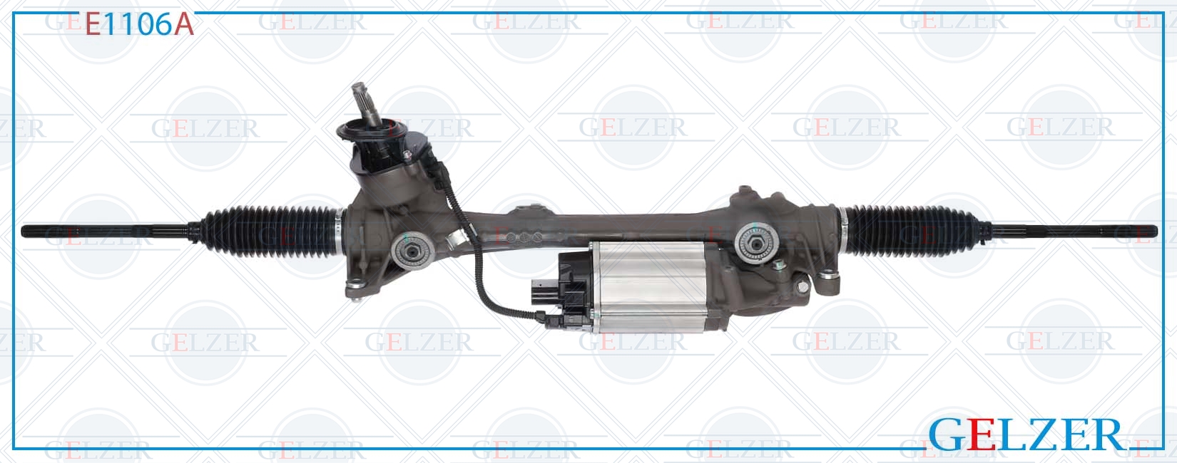 Рейка рулевая audi A3 2003-, Seat Altea 2004-, Seat Altea XL 2006-, Seat Leon 2005-, Seat Toledo III - GELZER E1106A
