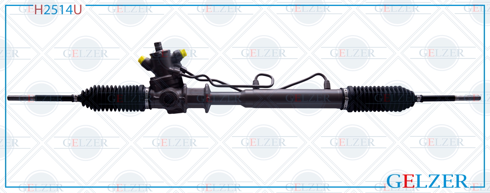 Рулевая рейка Daihatsu Charade 1993-2000, Daihatsu Gran Move 1996-2002 - GELZER H2514U