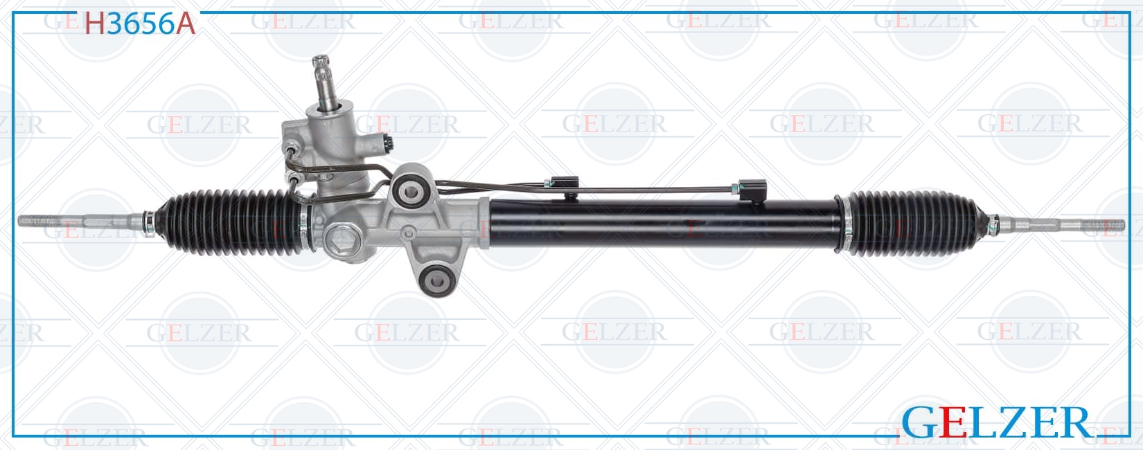 Рулевой механизм ГУР Honda Pilot 2008-2015 (Аналог) - GELZER H3656A