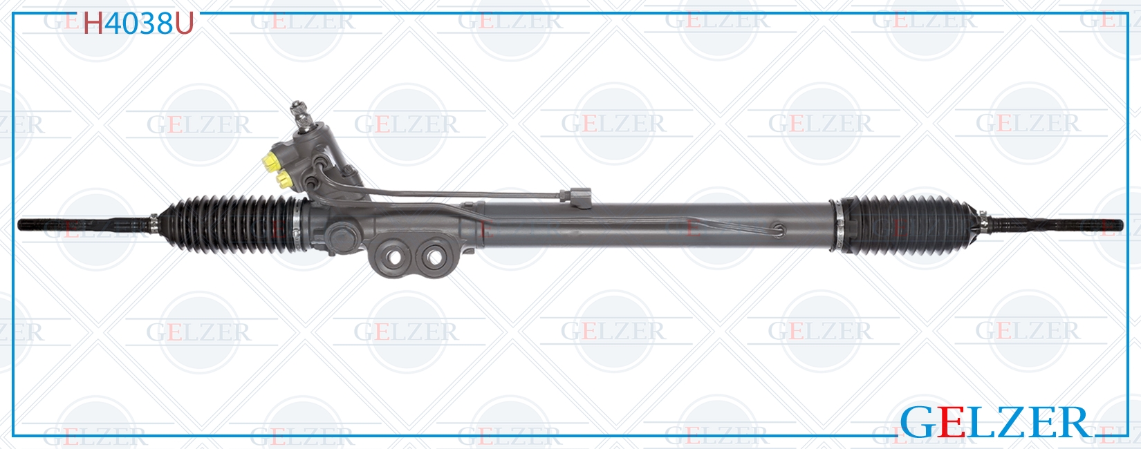 Рулевой механизм ГУР Infiniti G35 2002-2007 (Ориг.восст) - GELZER H4038U