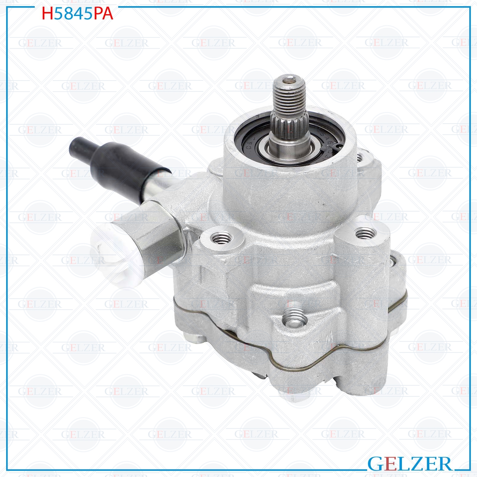 Насос гидроусилителя руля Nissan Altima 2002-2005, Nissan Sentra 2000-2006 (Аналог) - GELZER H5845PA