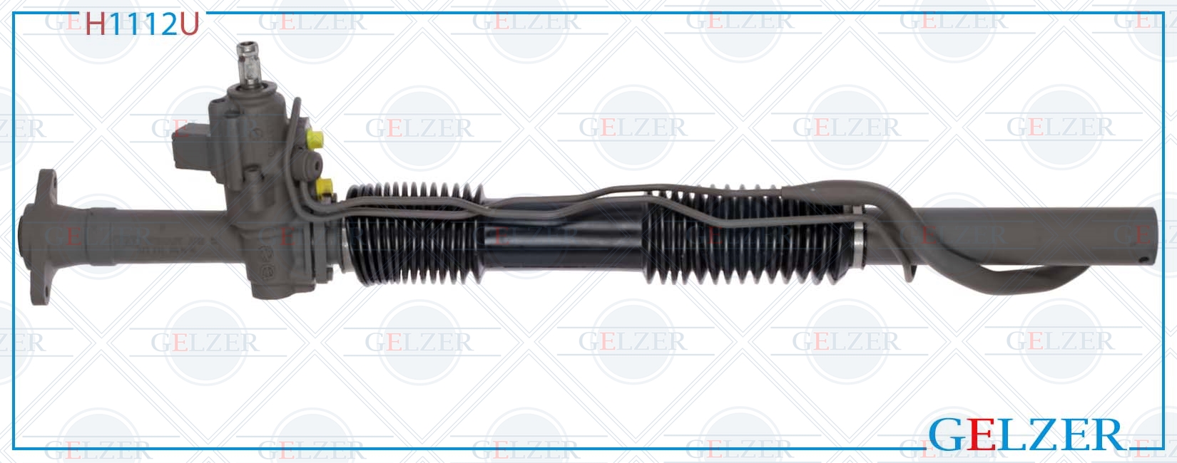 Рейка рулевая audi 100 1990-1994, audi A6 1994-1997 - GELZER H1112U