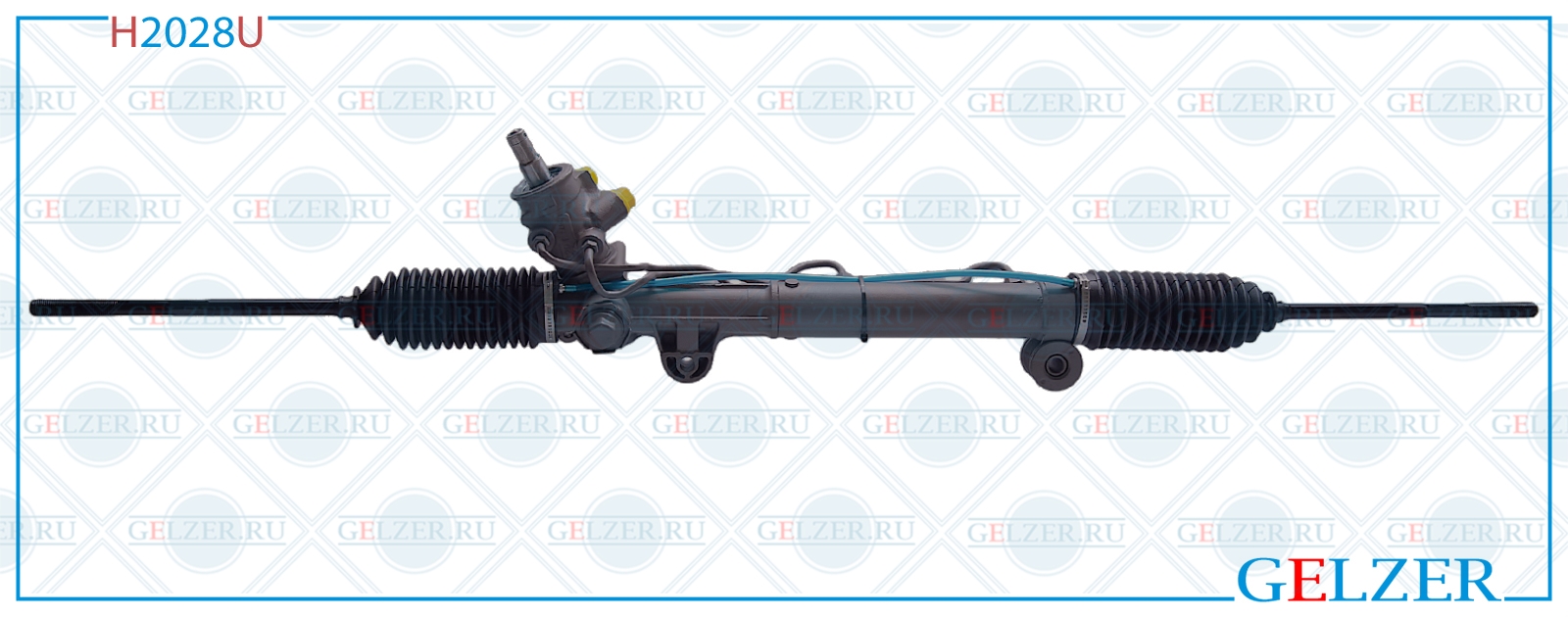 Рулевой механизм ГУР Buick Century IV 1997-2005, Chevrolet Impala 2000-2011 (Ориг.восст) - GELZER H2028U