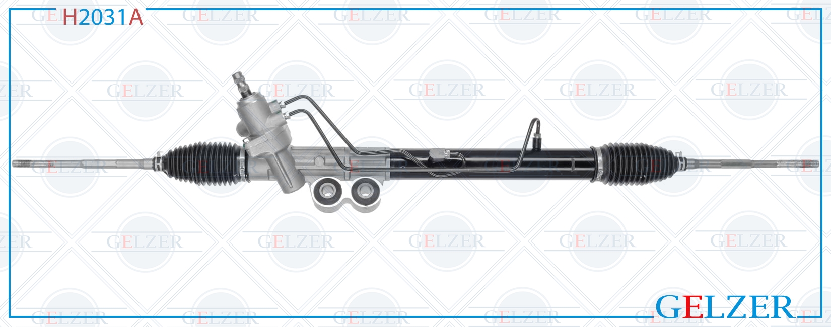 Рулевой механизм ГУР isuzu d-max 2012- (Аналог) - GELZER H2031A
