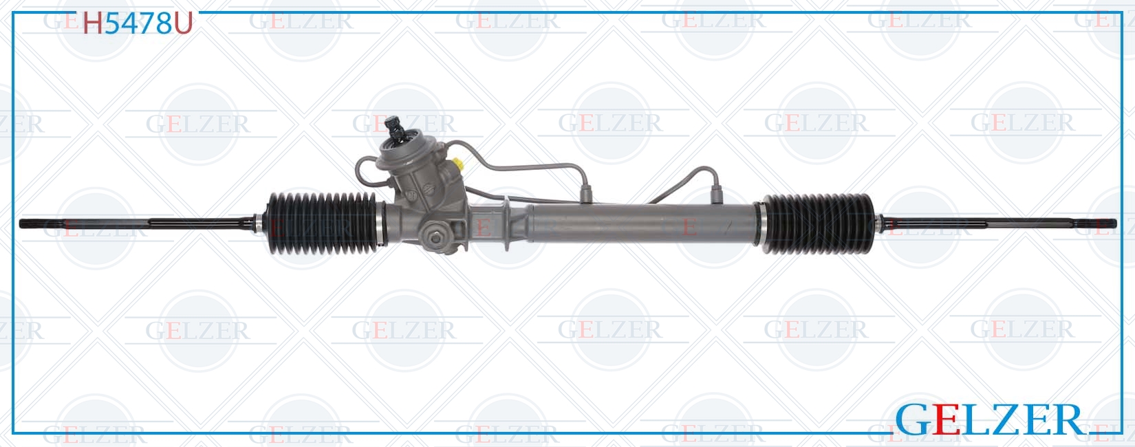Рейка рулевая Mazda mx-3 1991-1994 - GELZER H5478U