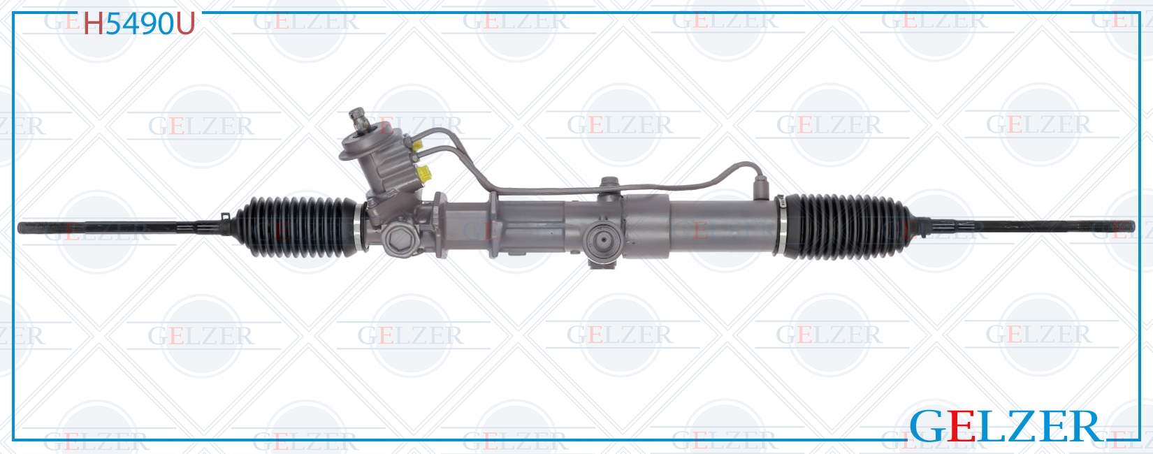 Рейка рулевая Mazda 626 IV 1991-1997, Mazda mx-6 1991-1997 - GELZER H5490U