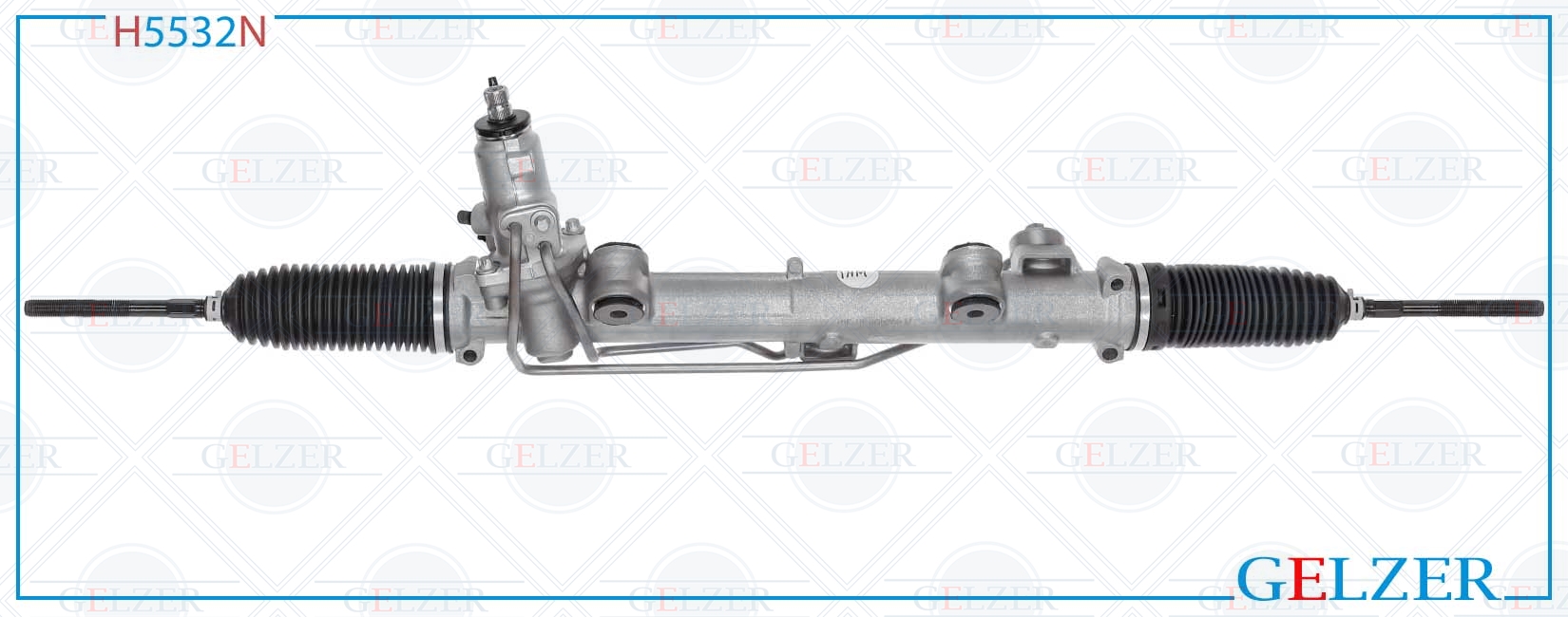 Рейка рулевая Mercedes c w203 / s203 / cl203 2000-, Mercedes CLC cl203 2008-, Mercedes CLK c209, A20 - GELZER H5532N