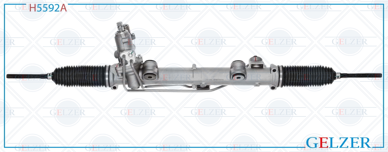 Рулевой механизм ГУР Mercedes SLK r171 2004- (Аналог) - GELZER H5592A