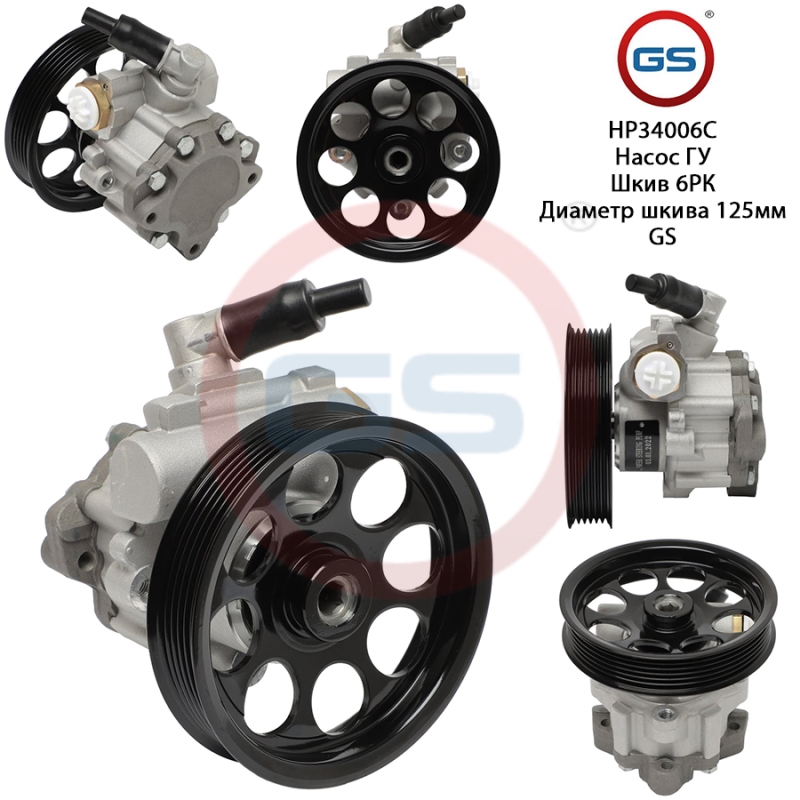Новый насос ГУР saab 9-5 1997- - GS HP34006C