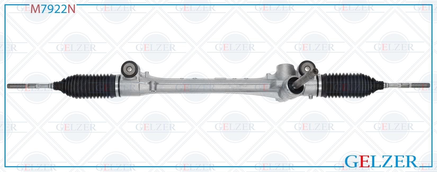 Рулевой механизм мех. Toyota Prius c 2011-, Toyota Yaris 2011- (Нов.Оригинал) - GELZER M7922N
