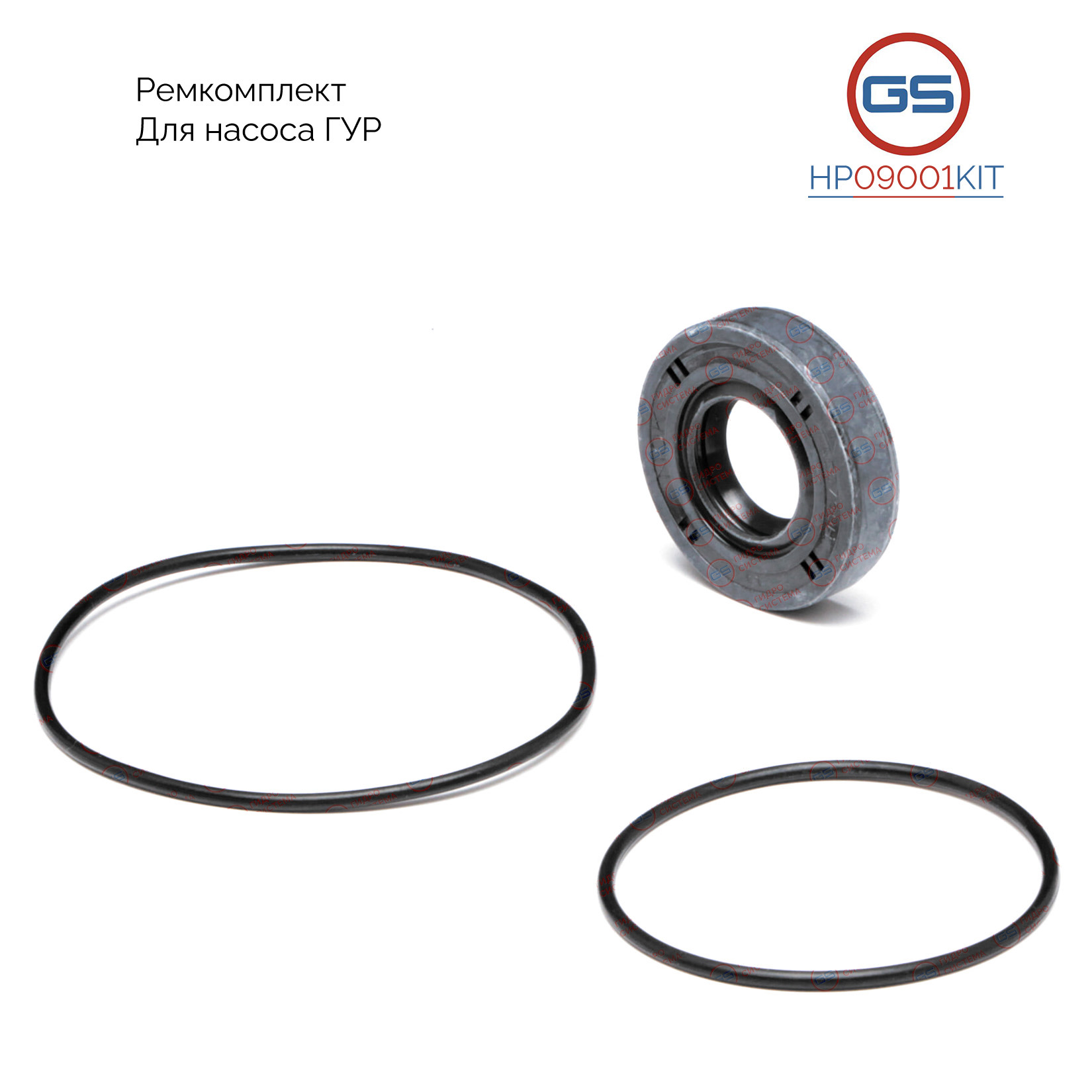 Ремкомплект насоса ГУР Chery Fora 2006-, Chery eastar 2003- - GS HP09001KIT