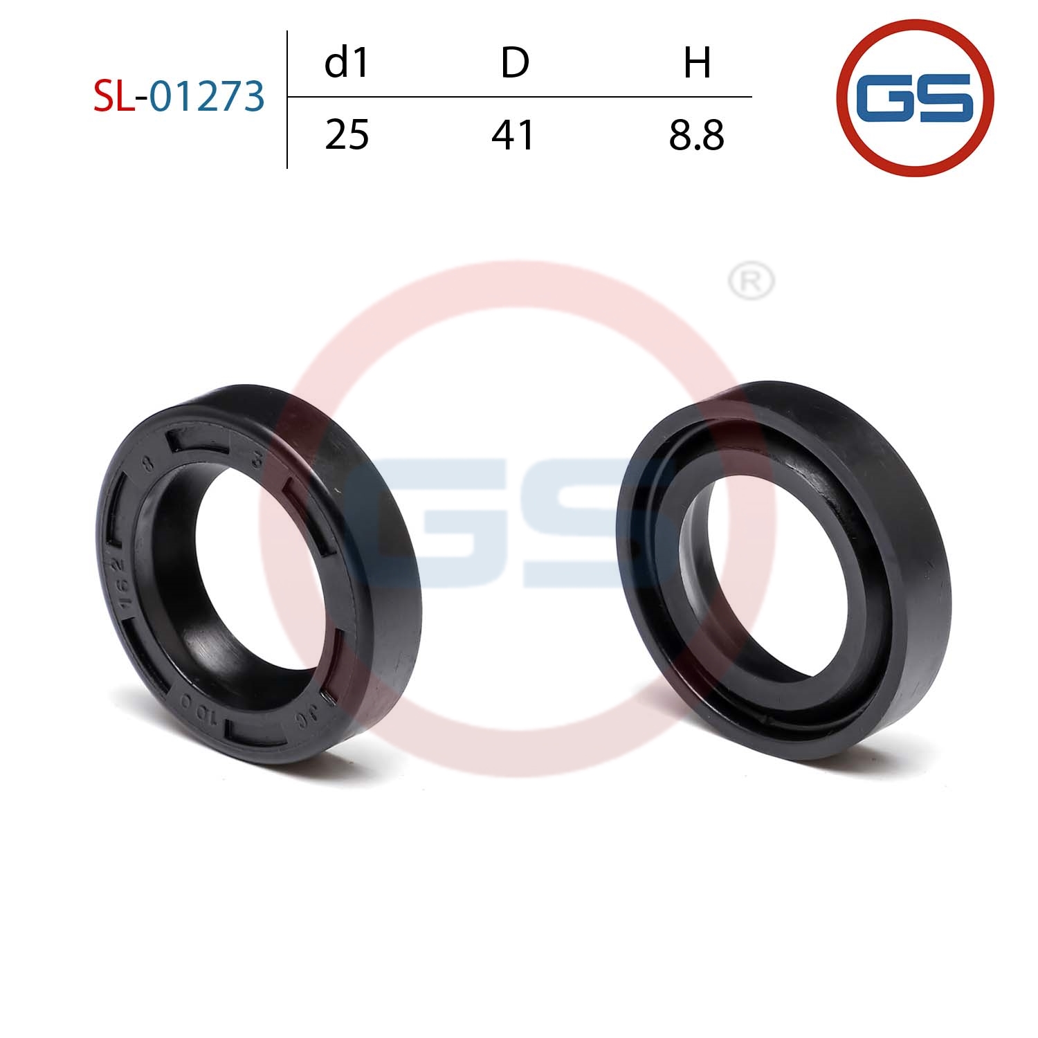 Сальник рулевой рейки 25*41*8.8 (0) - GS SL-01273