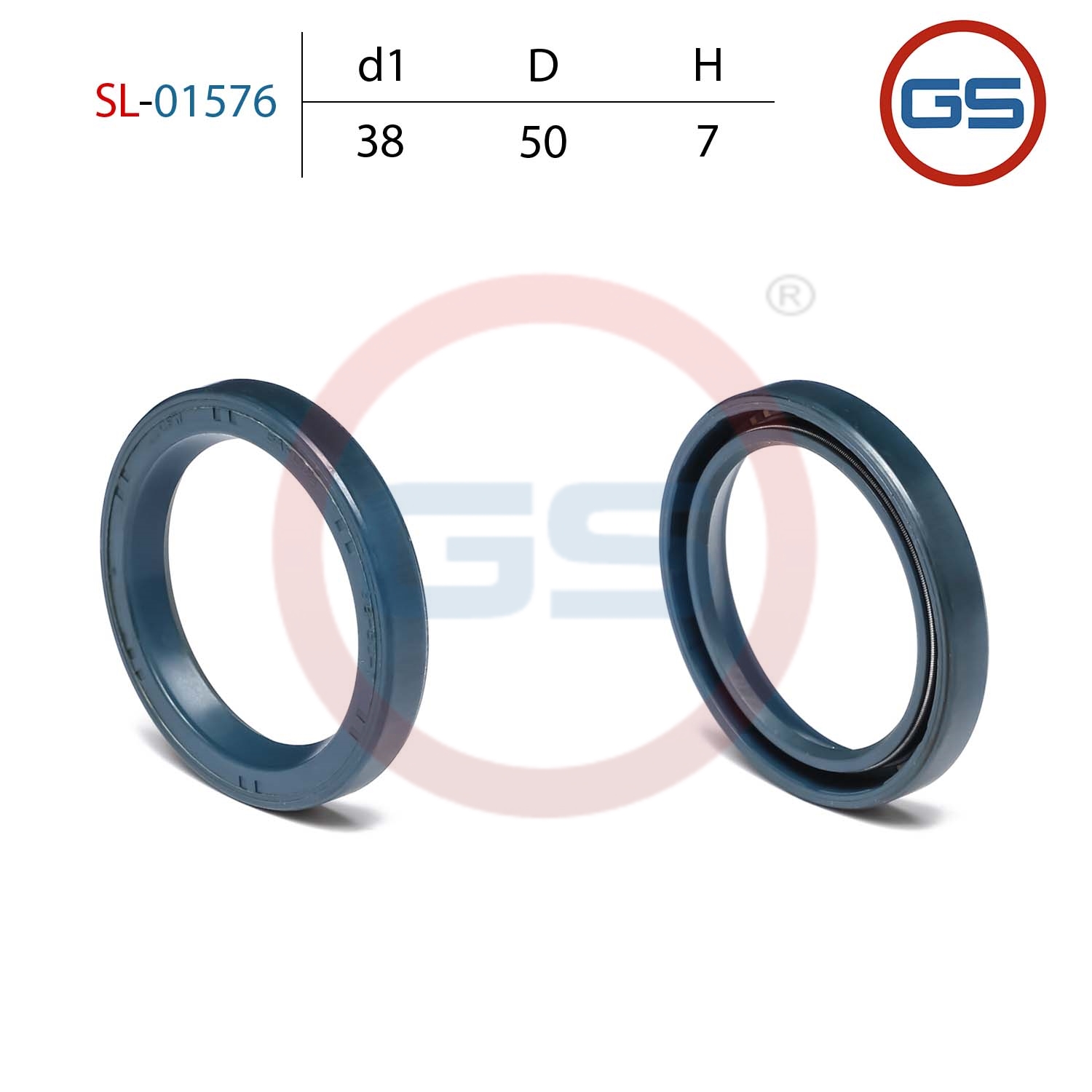 Сальник рулевой рейки 38*50*7 (0m) - GS SL-01576