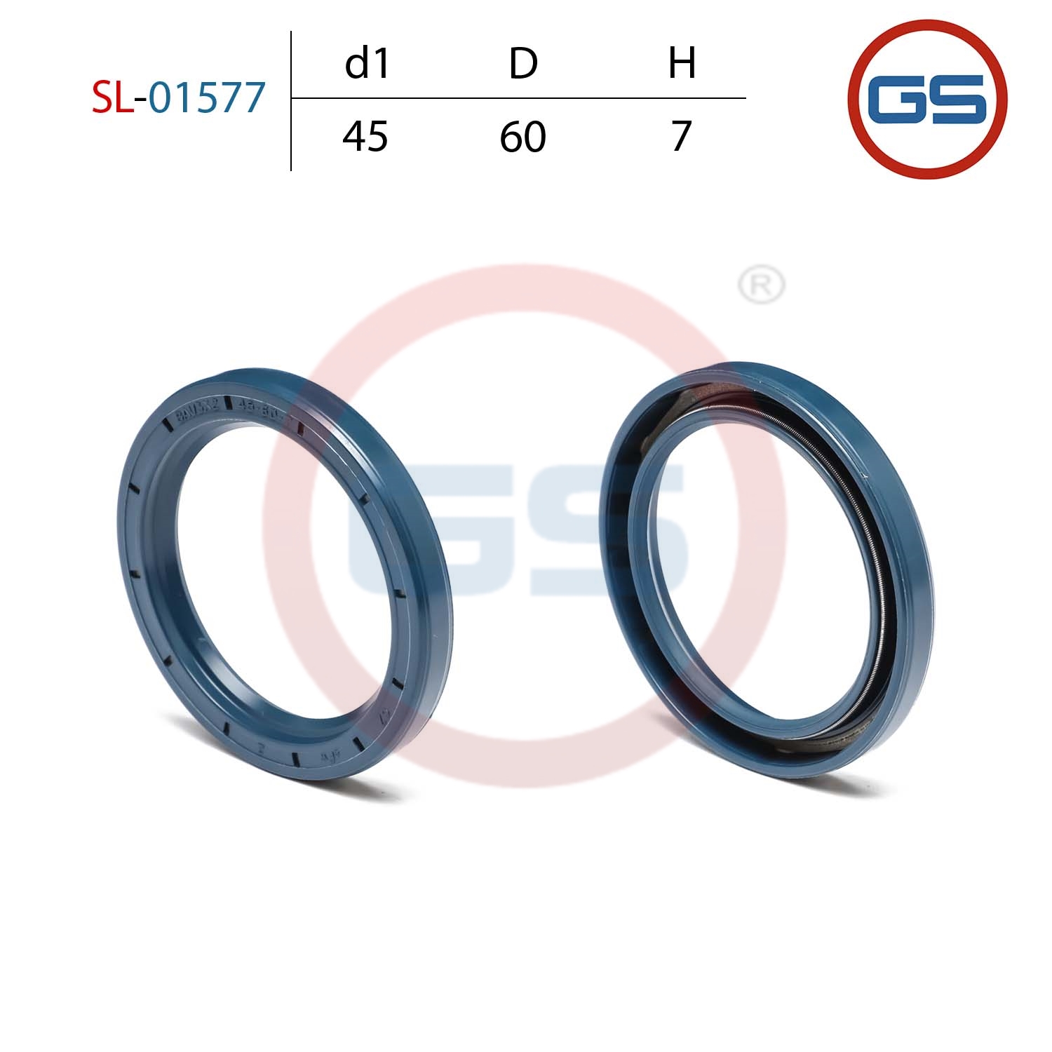 Сальник рулевой рейки 45*60*7 (0m) - GS SL-01577