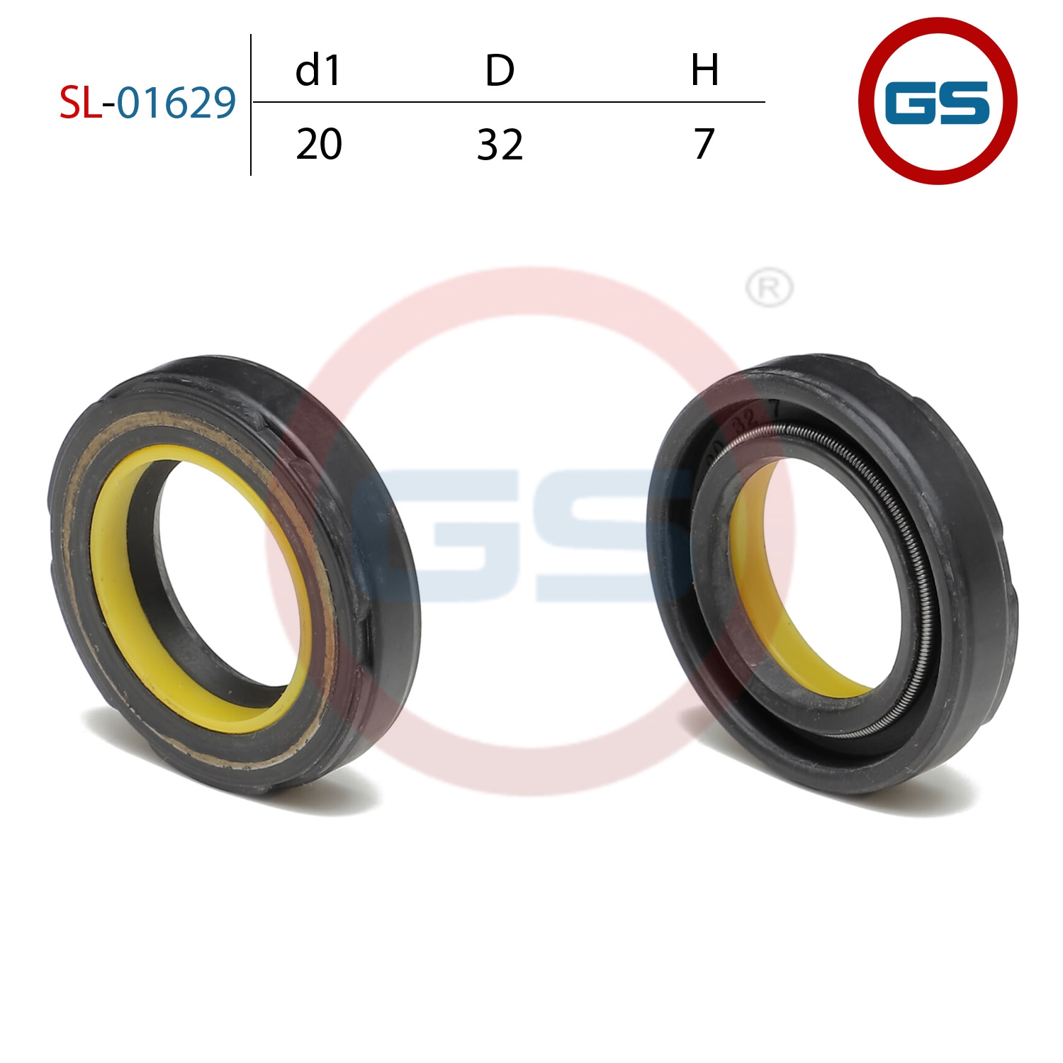 Сальник рулевой рейки 20*32*7 (7v2) - GS SL-01629