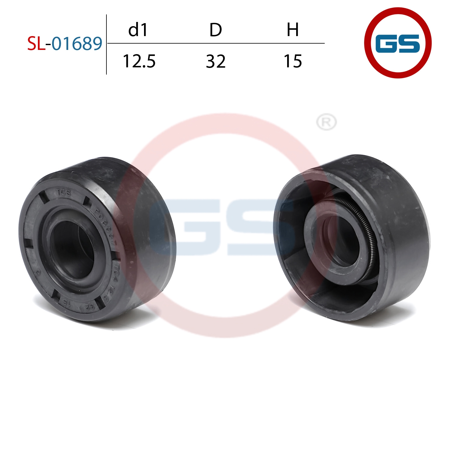 Сальник рулевой рейки 12.5*32*15 (1pm) - GS SL-01689