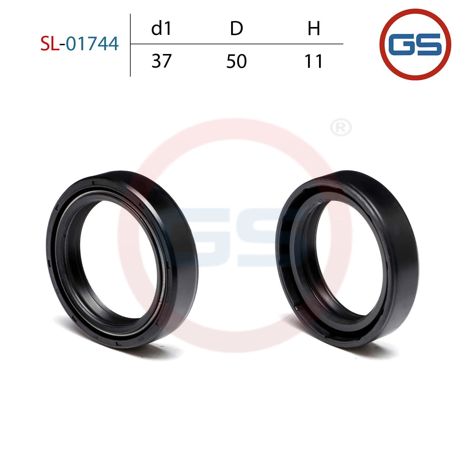 Сальник рулевой рейки 37*50*11 (0m2) - GS SL-01744