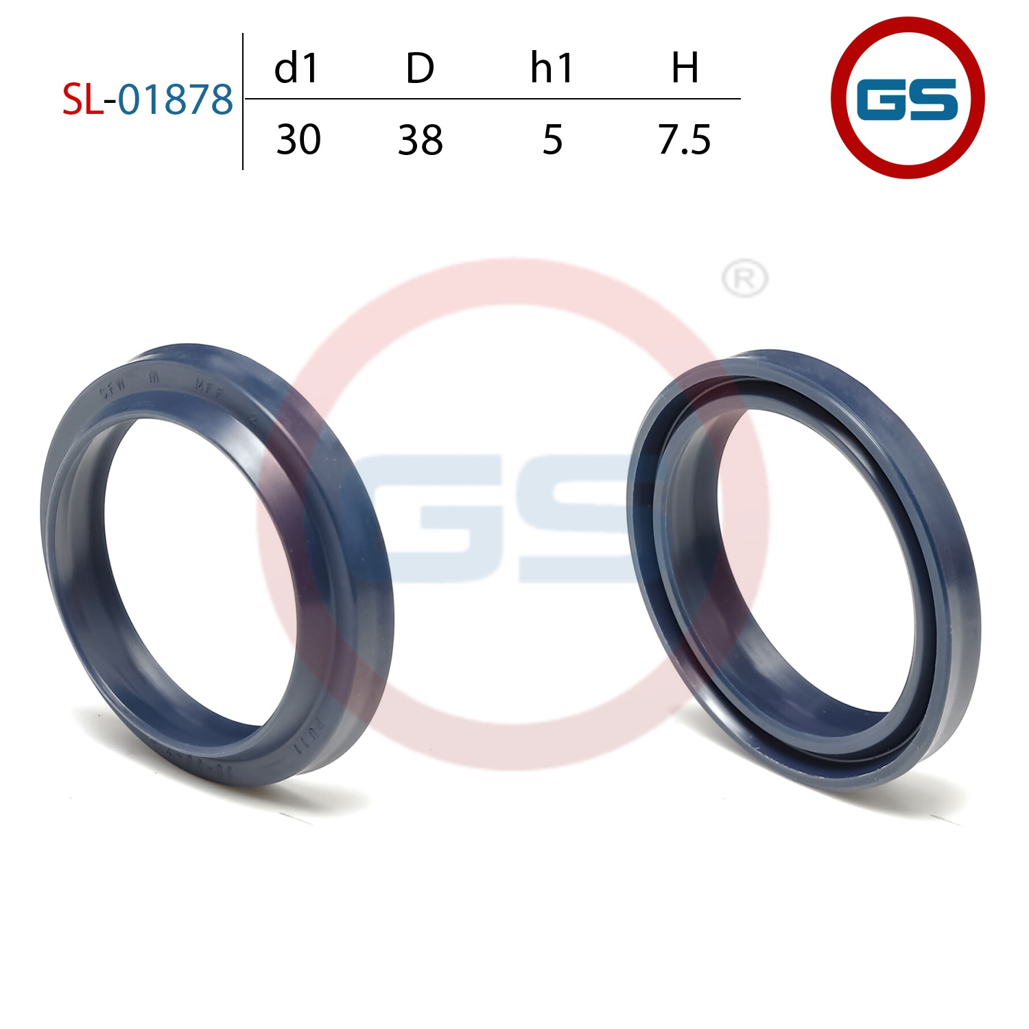 Сальник рулевой рейки 30*38*5/7.5 (1pg) - GS SL-01878