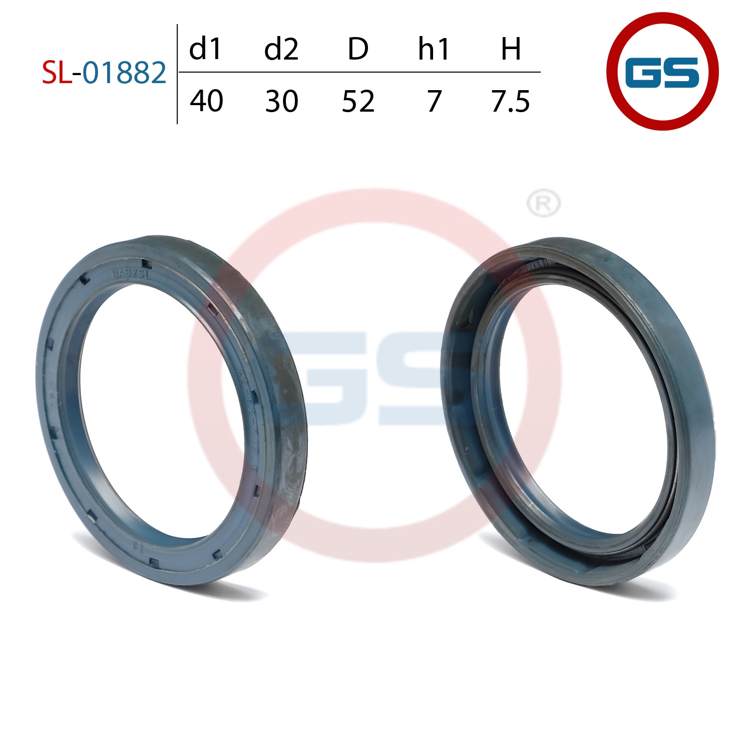 Сальник рулевой рейки 40*30/52*7/7.5 (1pm) - GS SL-01882