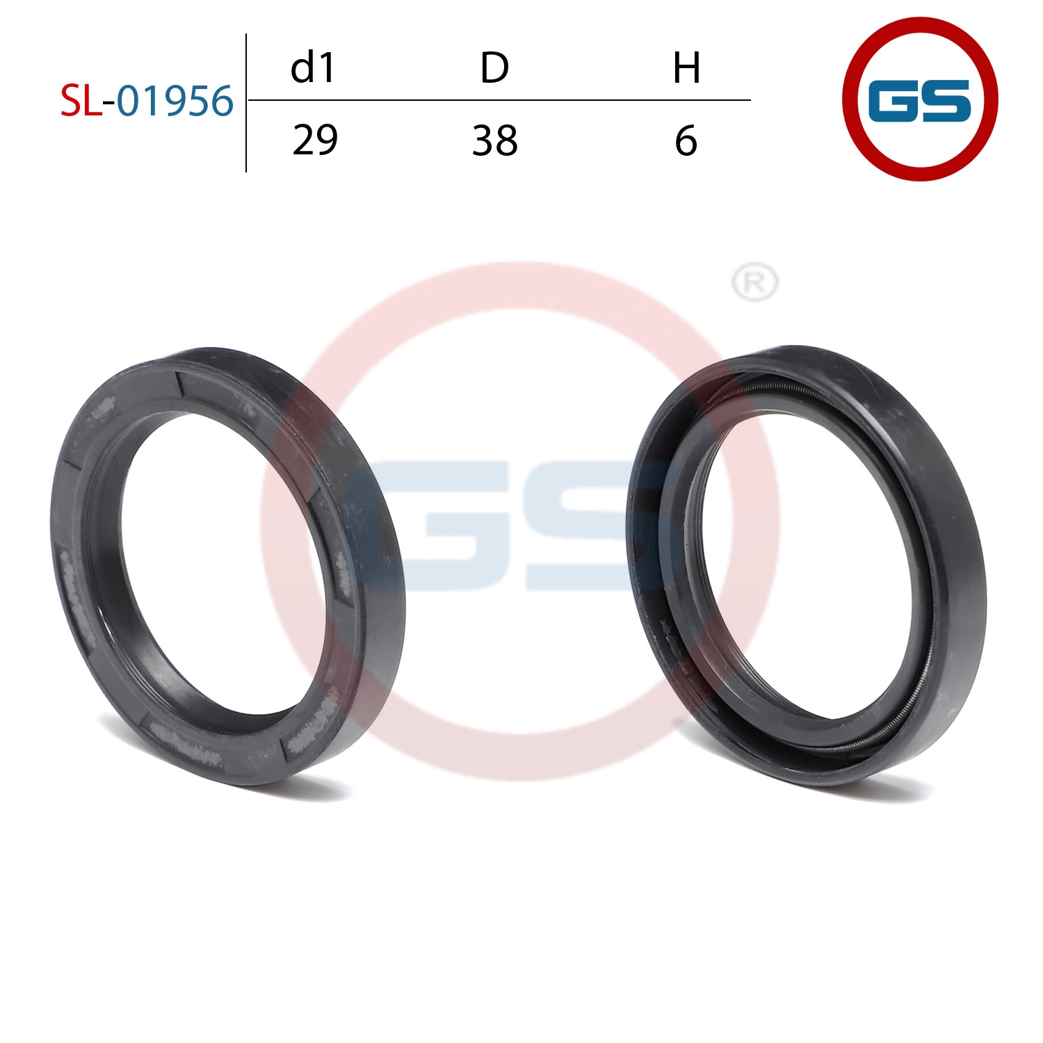Сальник рулевой рейки 29*38*6 (0m) - GS SL-01956