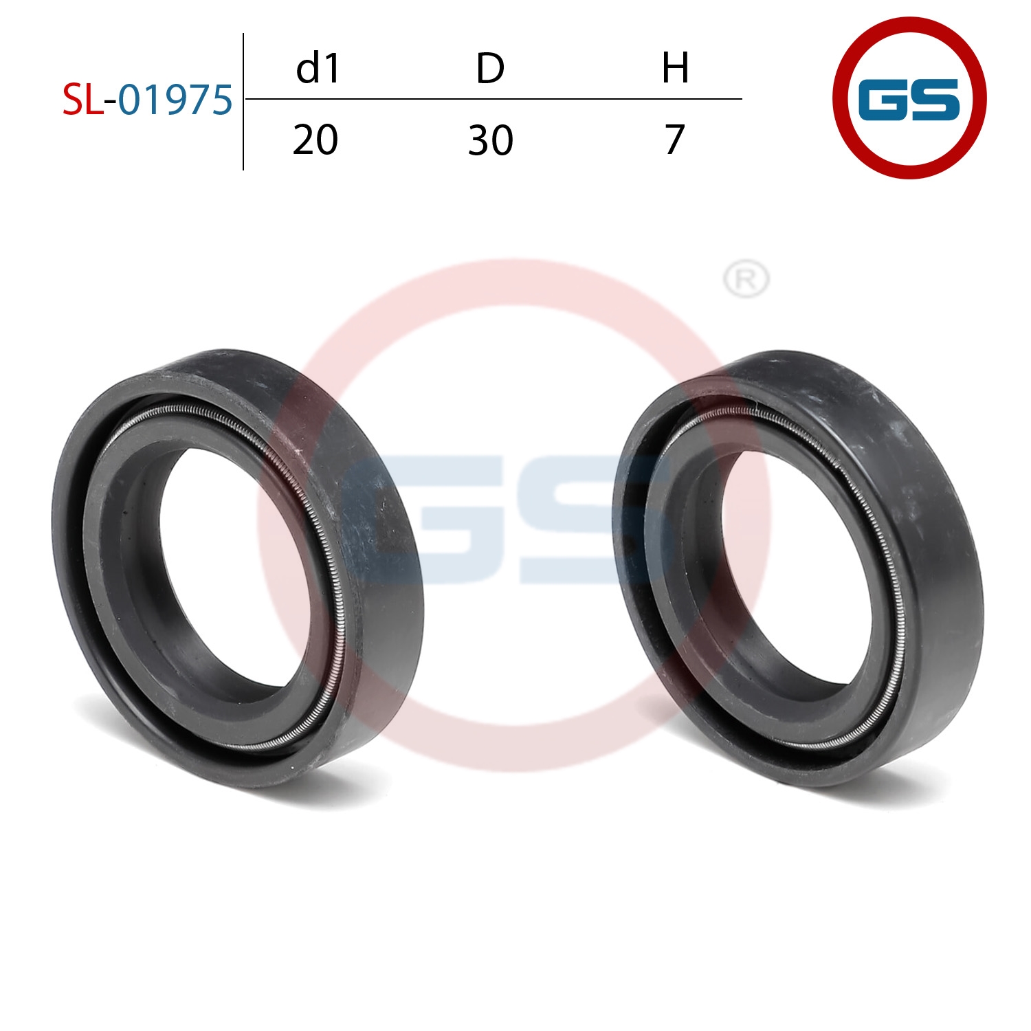 Сальник рулевой рейки 20*30*7 (0m2) - GS SL-01975