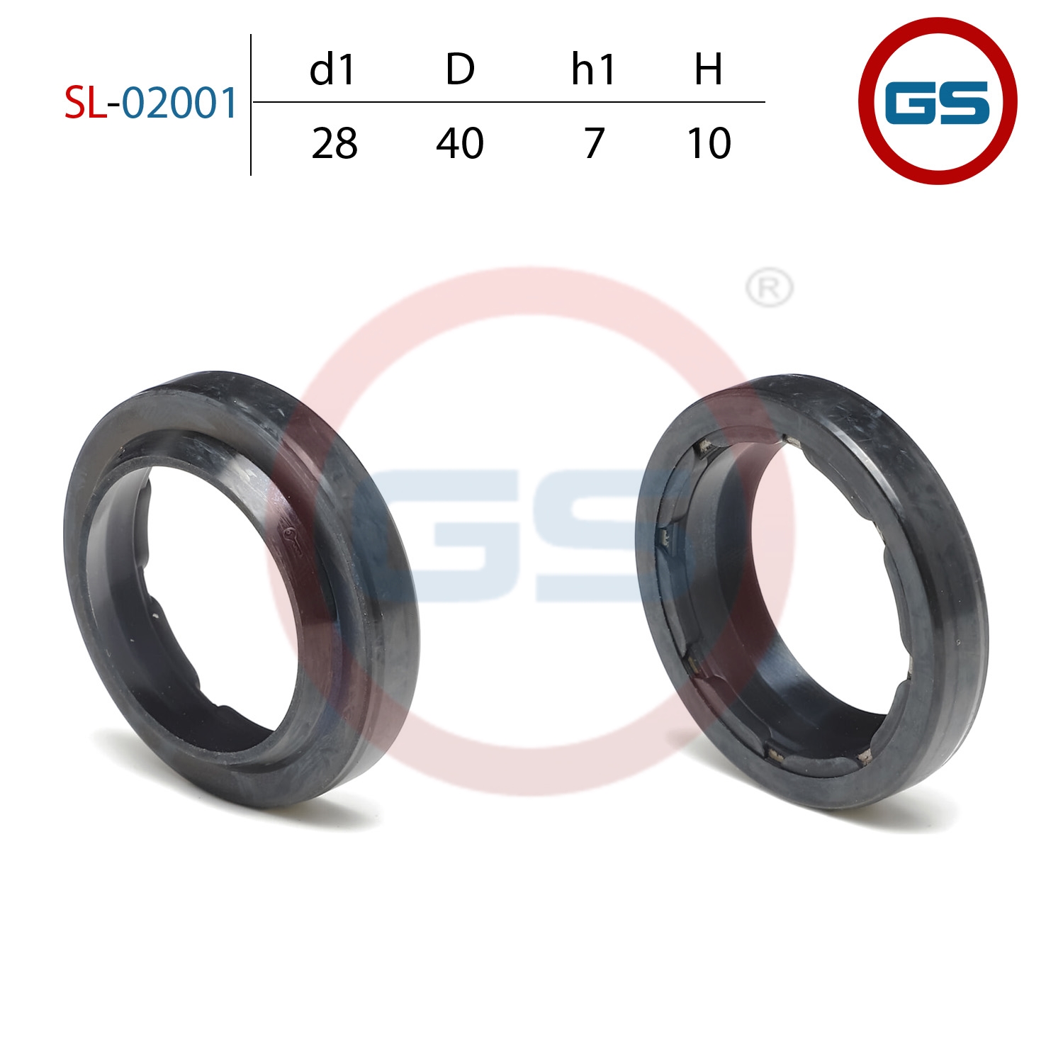 Сальник рулевой рейки 28*40*7/10 (2p) - GS SL-02001