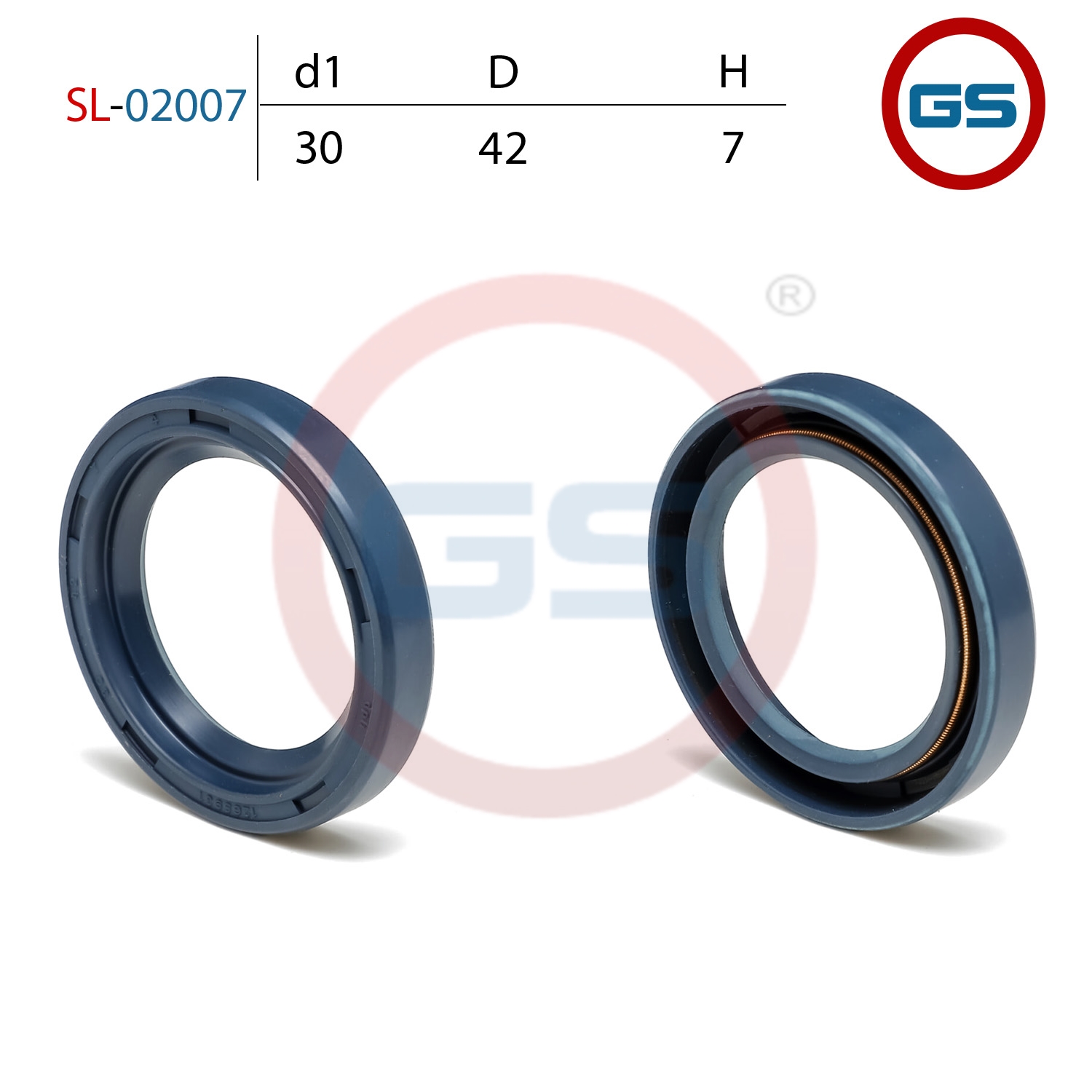 Сальник рулевой рейки 30*42*7 (0m) - GS SL-02007