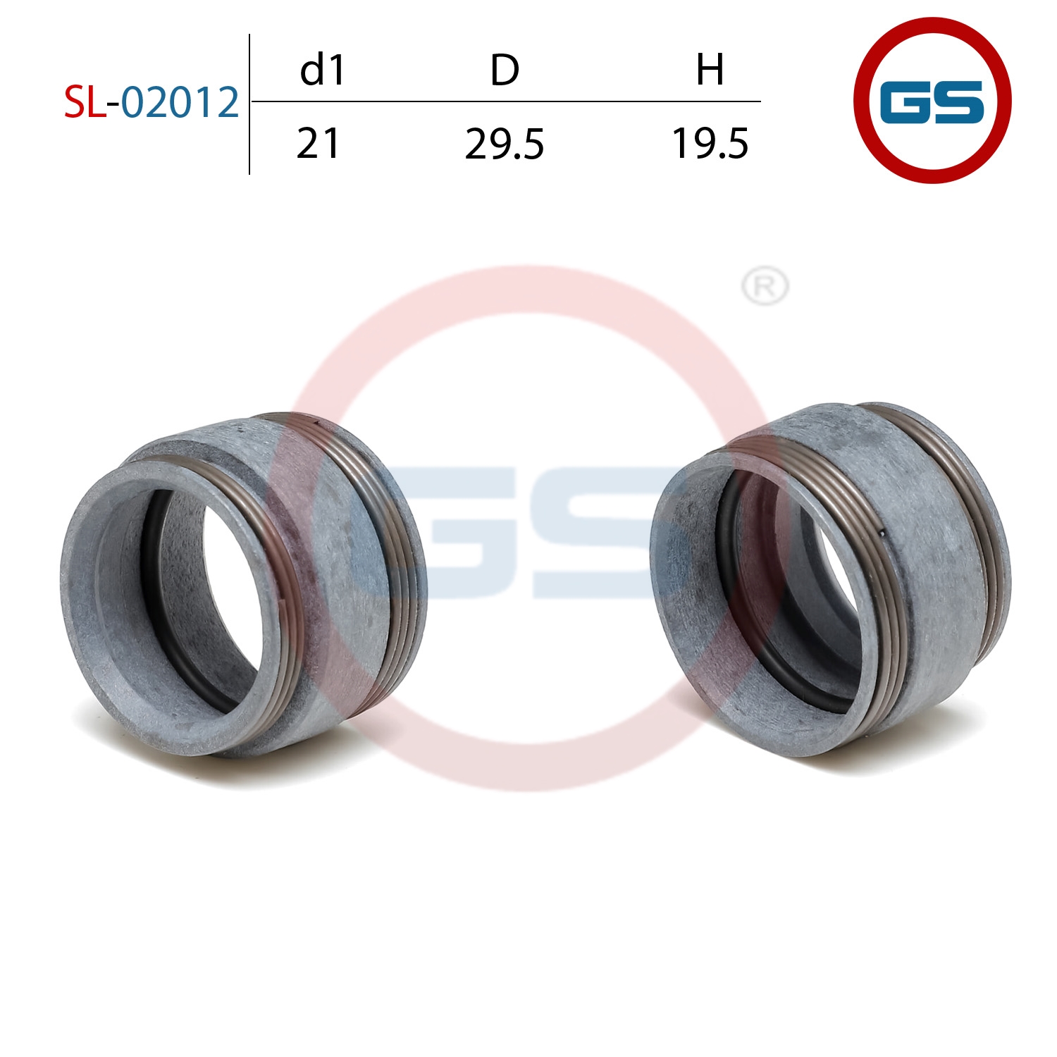 Сальник рулевой рейки 21*29.5*19.5 (14) - GS SL-02012