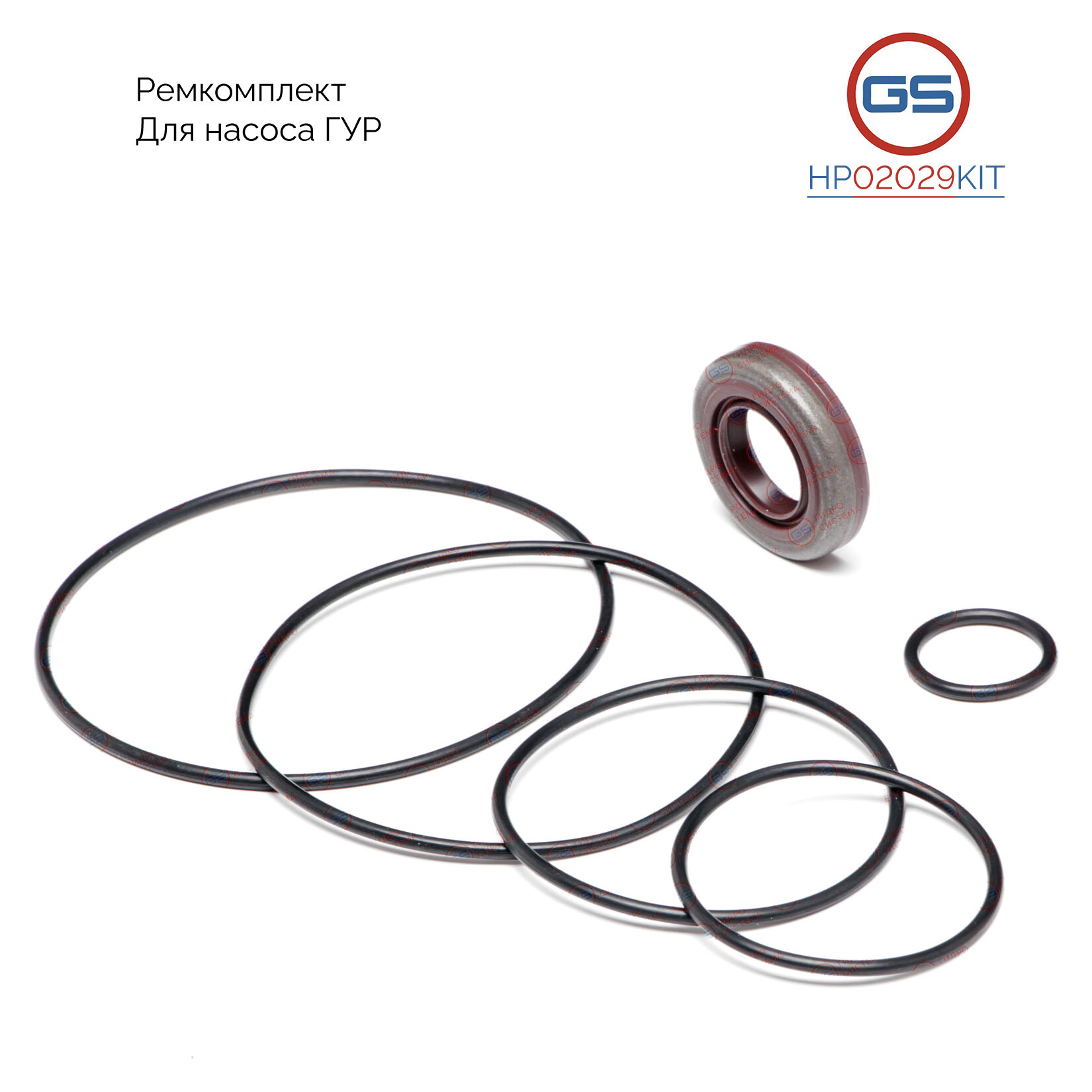 Ремкомплект насоса ГУР audi A8 1998-2002 - GS HP02029KIT