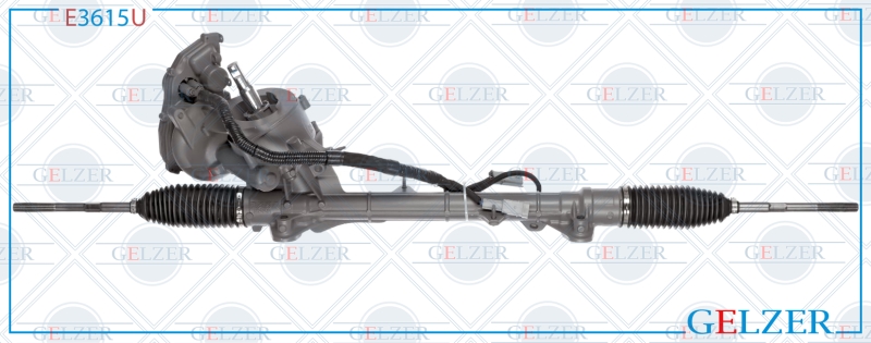 Рулевой механизм opel Corsa f (p2jo) 2019-, Peugeot 2008 (p24) 2019-, Peugeot 208 (p21) 2019-, Citroen DS3 2018- - GELZER E3615U