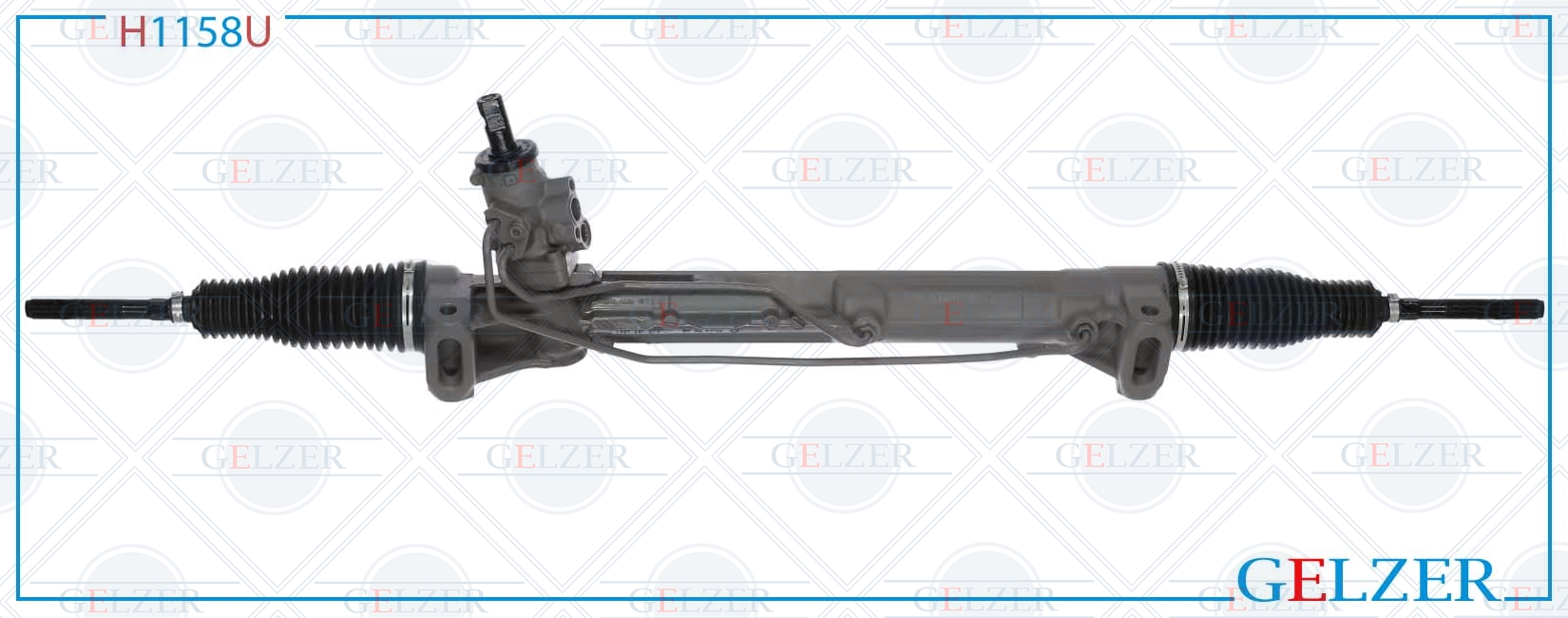 Рейка рулевая audi A4 / Avant 2007-, audi A5 / S5 2007- - GELZER H1158U
