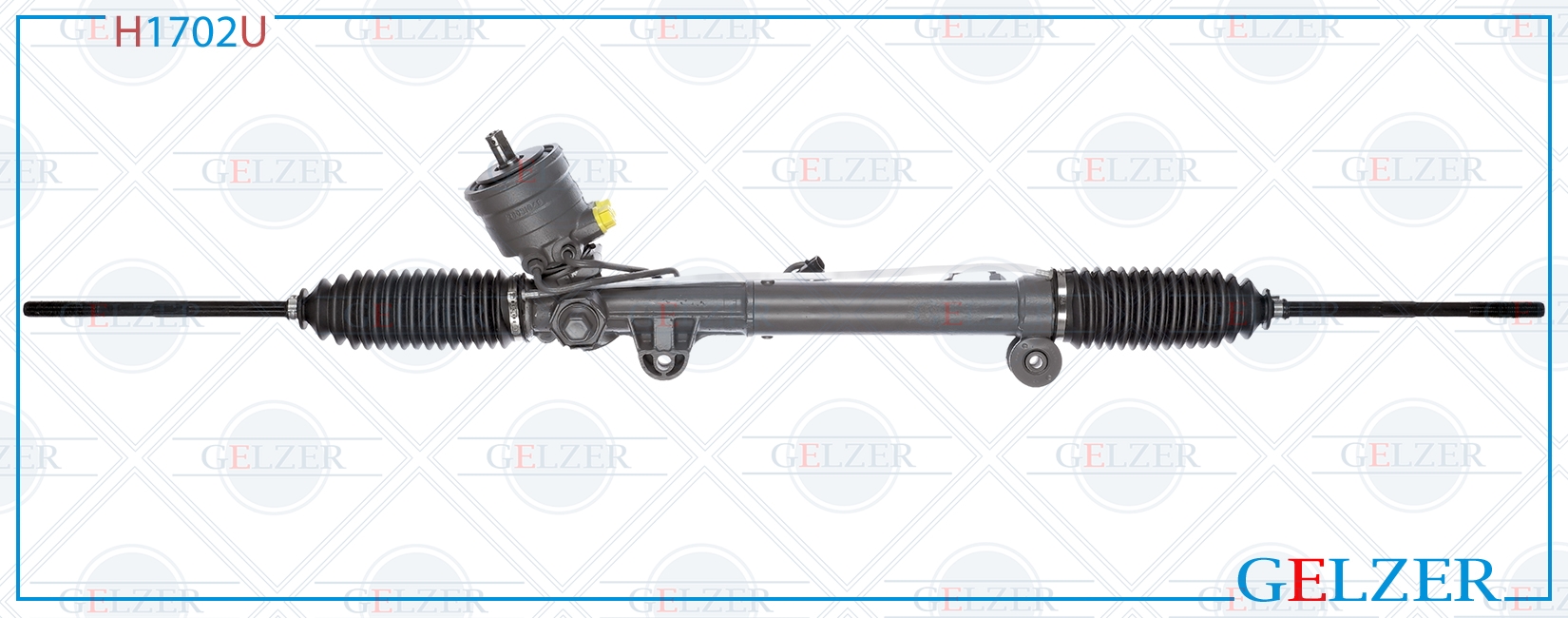 Рейка рулевая Buick Century IV 1997-2005, Buick Regal 1997-2002, Pontiac Grand Prix 1997-2009 - GELZER H1702U