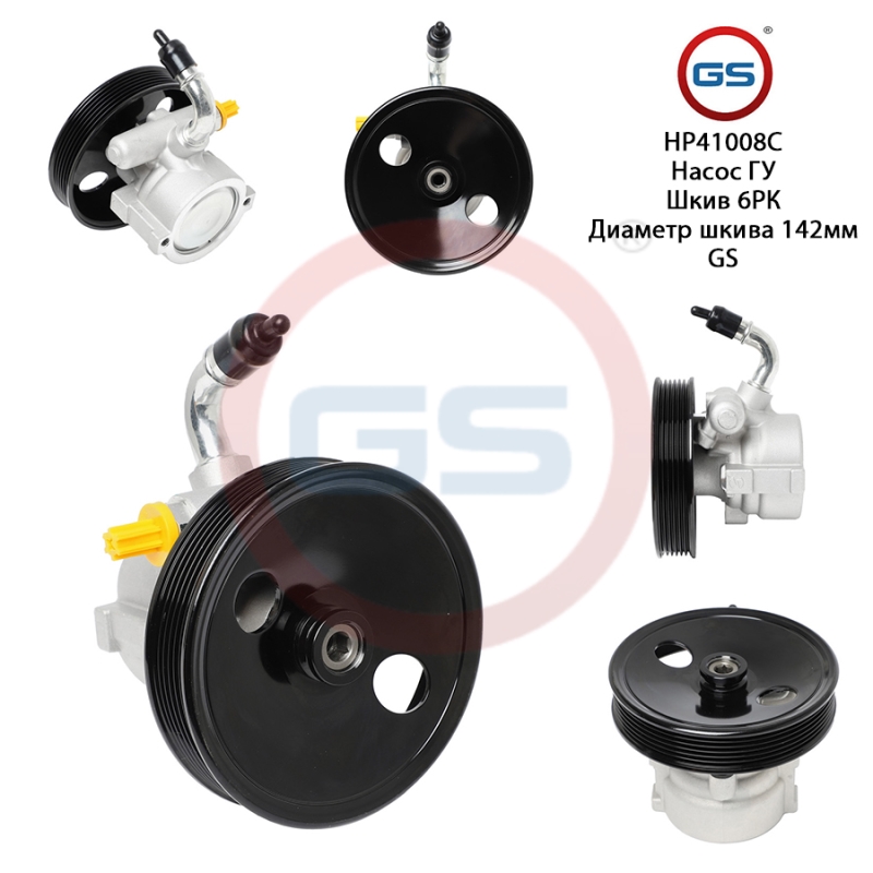 Новый насос ГУР Volvo S40 1995-2003, Volvo V40 1995-2004 - GS HP41008C