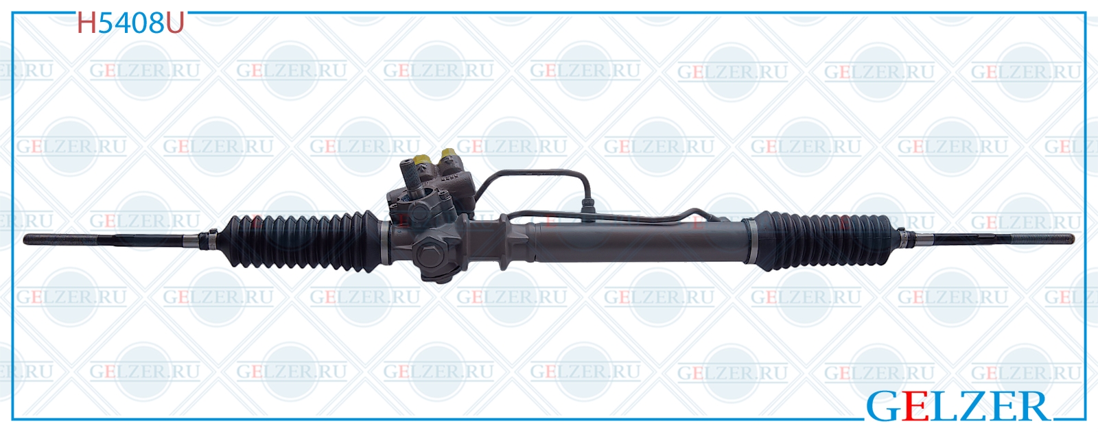 Рулевой механизм ГУР Mazda 323 III 1985-1989 (Ориг.восст) - GELZER H5408U