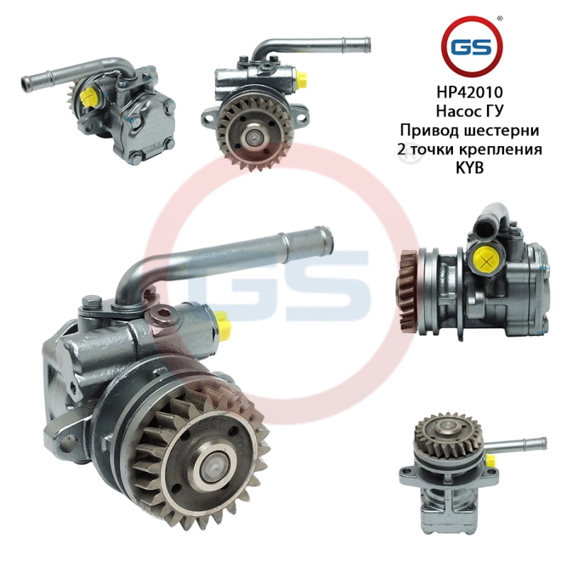 Насос ГУР VW Multivan 2003, VW Transporter T5 2003- rebuild - GS HP42010