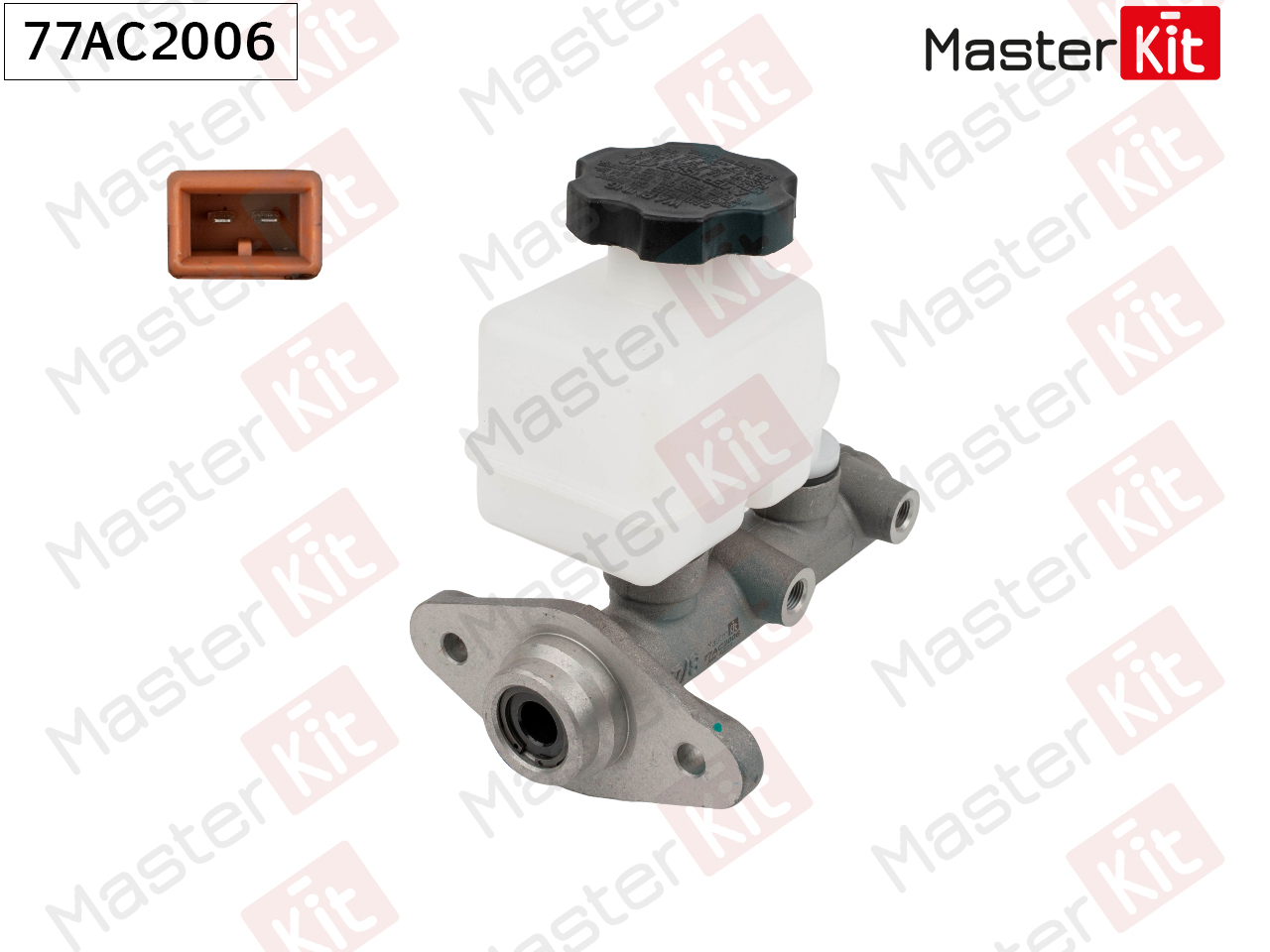 Цилиндр главный тормозной - Master KiT 77AC2006