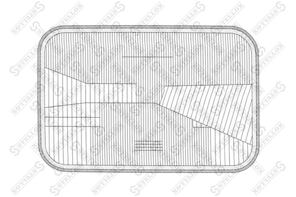 рассеиватель(стекло) фары !rh/lh прямоуг. \Volvo fl6/7/10 f10/12/17 87г-> - Stellox 8801015SX