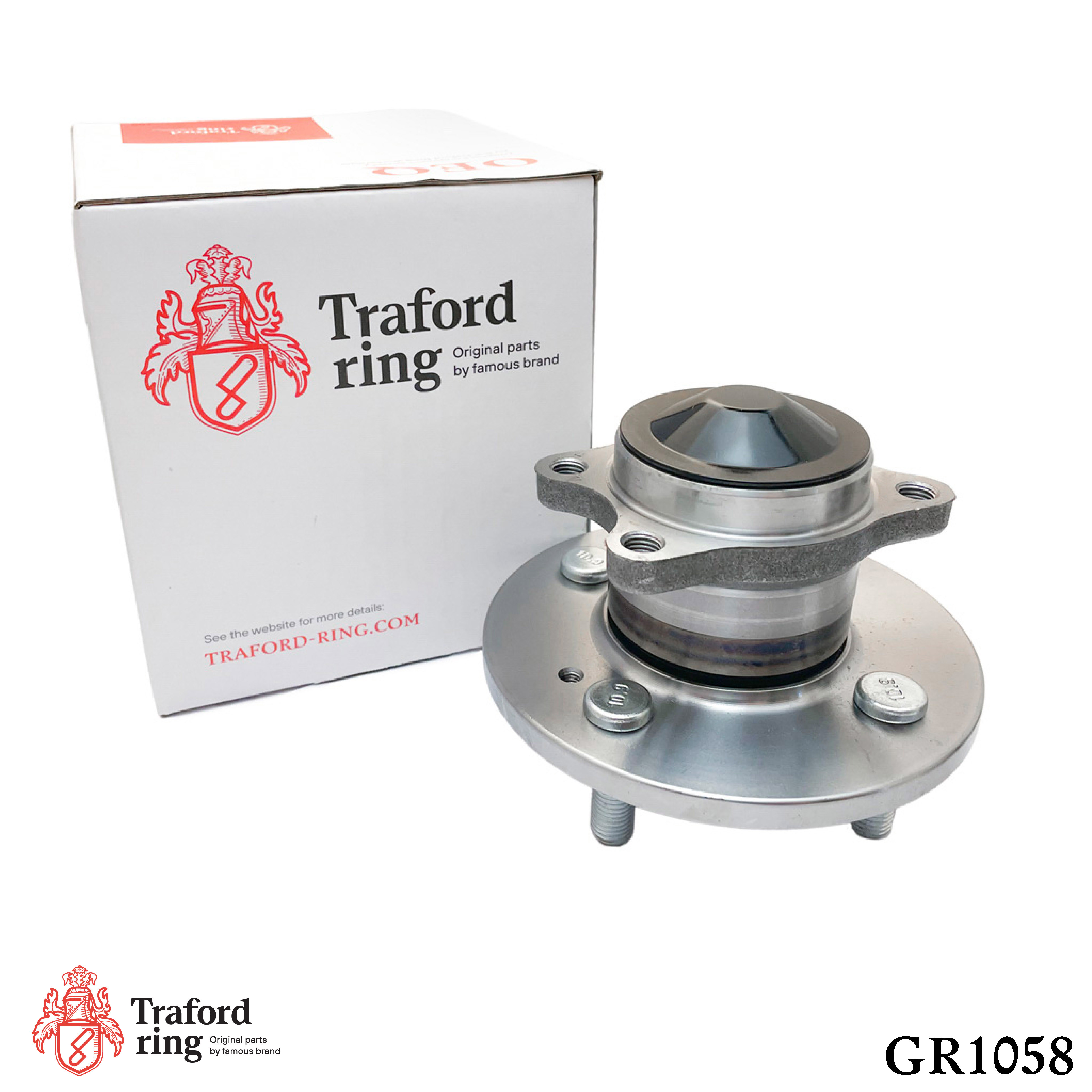 Ступица Колеса, Hyundai Getz (02-)/Kia Rio (05-) (задн. в сборе с подшип.) - TRAFORD RING GR 1058