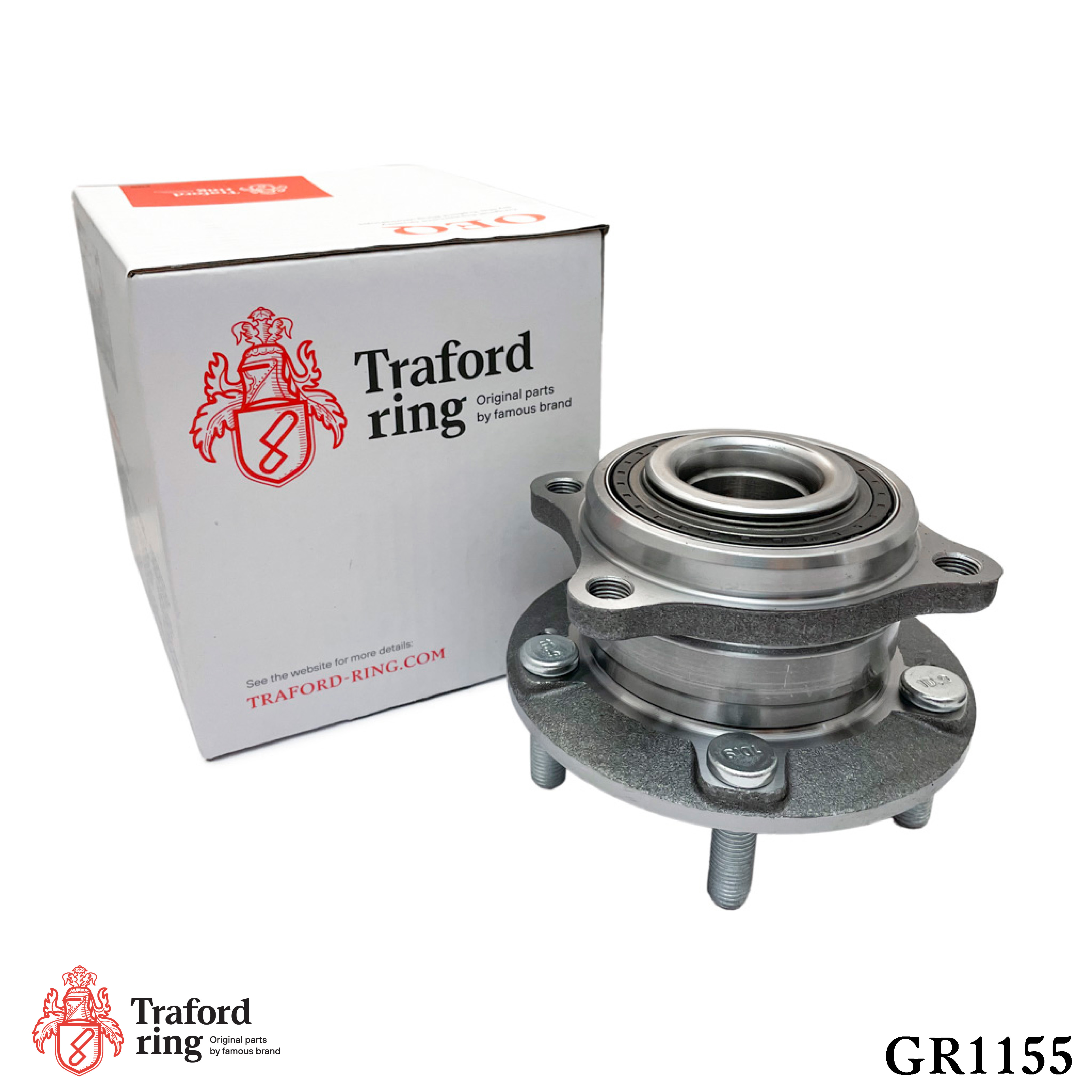 Ступица Колеса, Hyundai Santa Fe (00-) 4WD (перед. в сборе с подшип.) - TRAFORD RING GR 1155