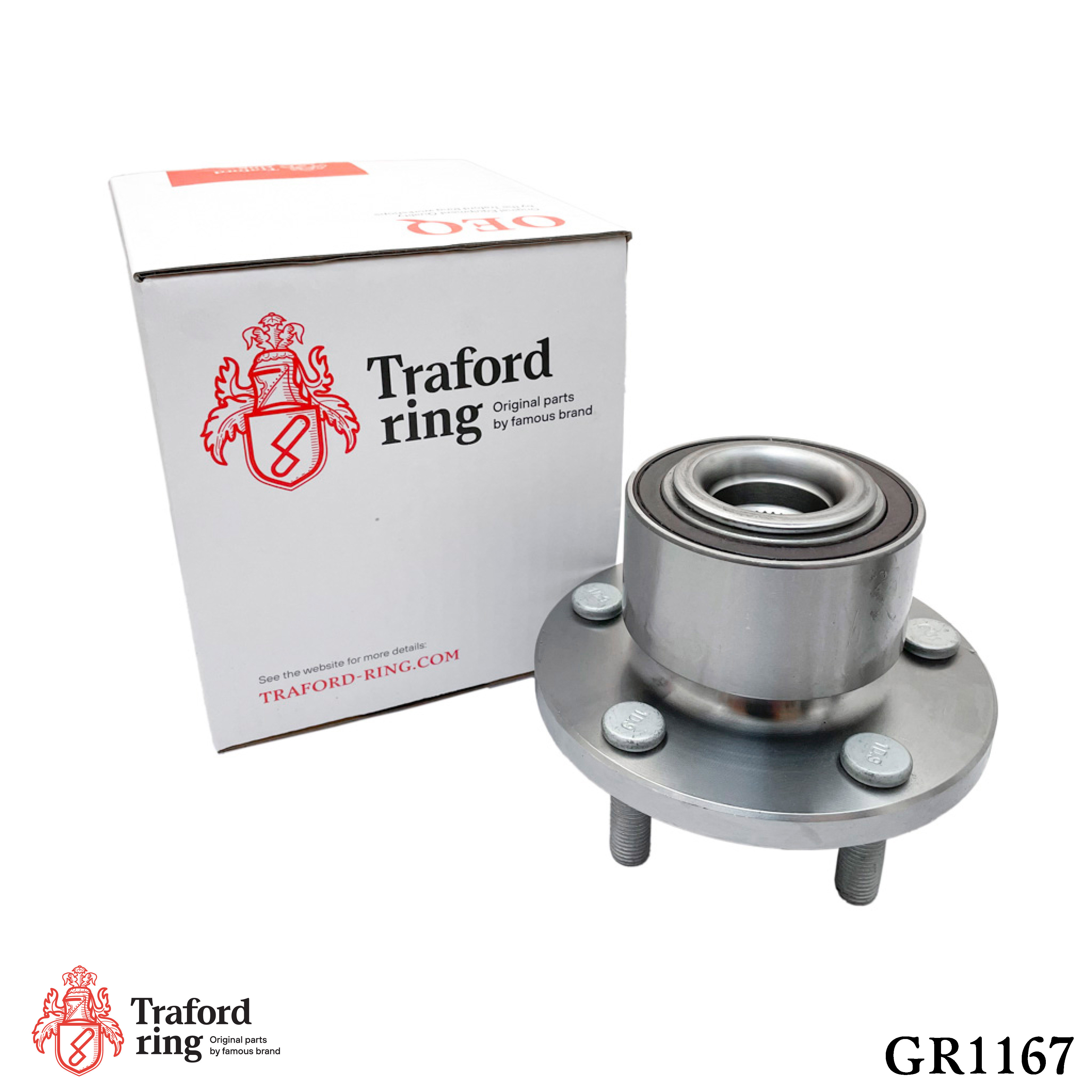 Ступица Колеса, Ford Mondeo IV (07-) (перед. в сборе с подшип.) - TRAFORD RING GR 1167